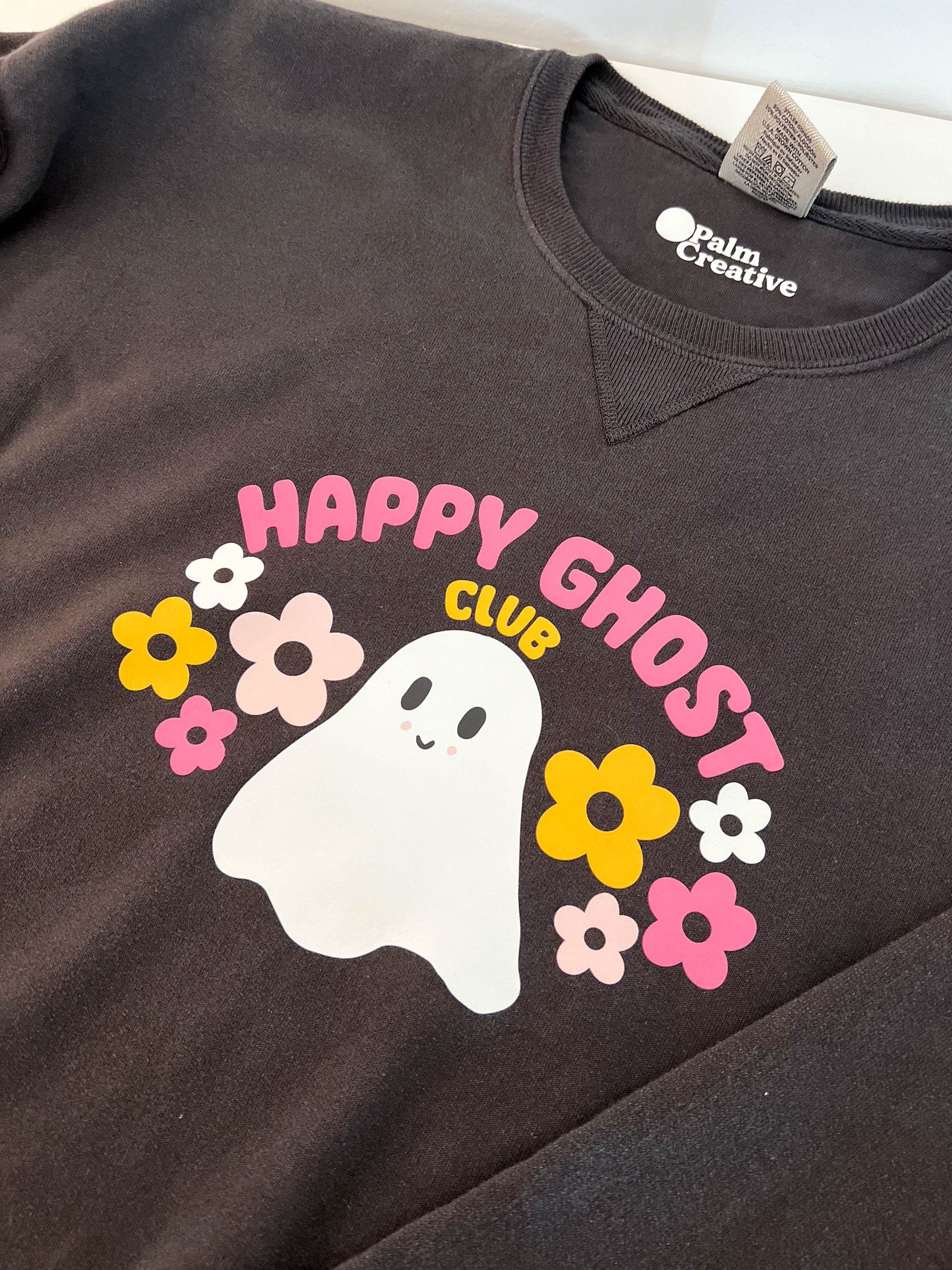 Happy Ghost Club Crewneck