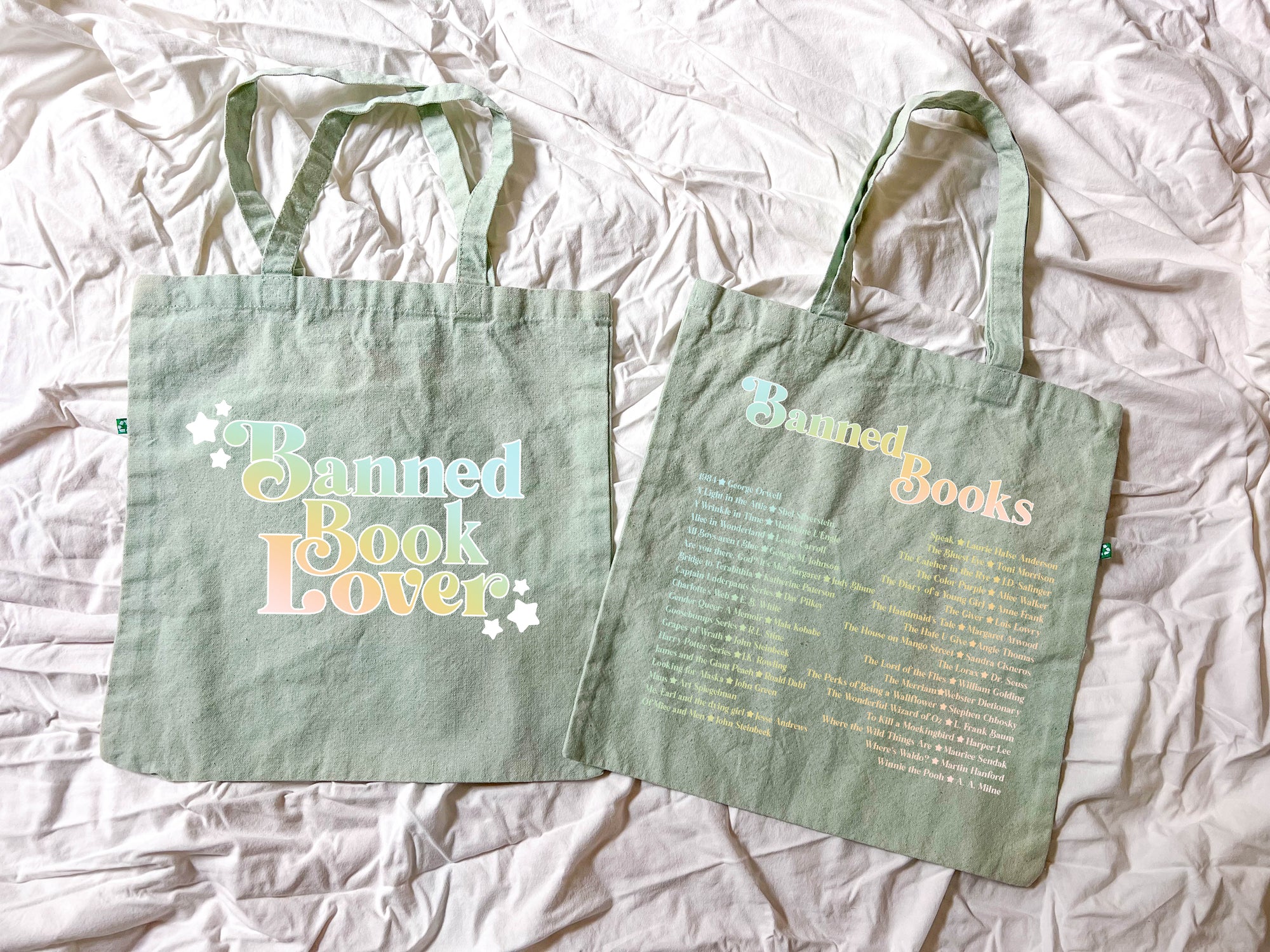Banned Book Lover Tote Bag