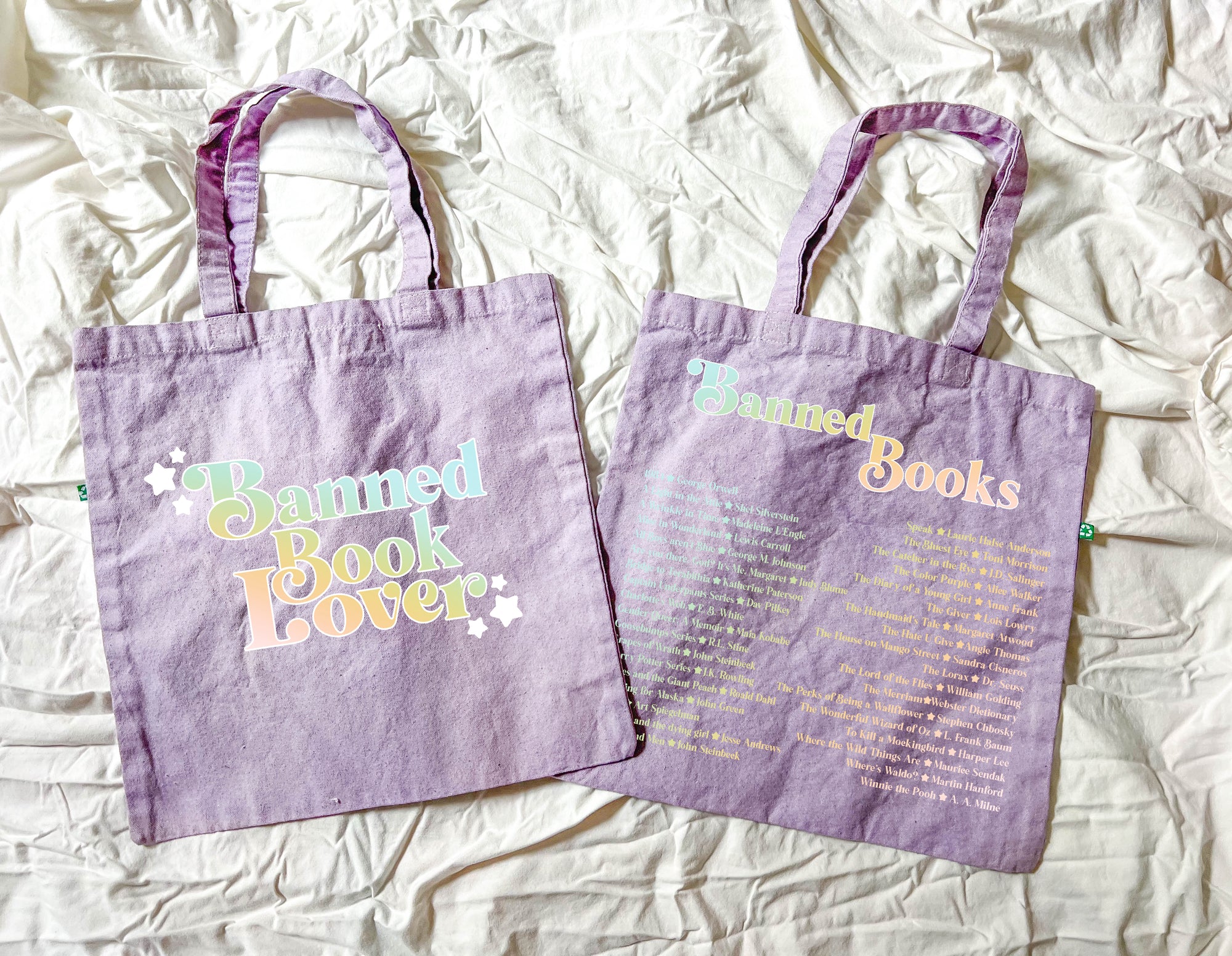 Banned Book Lover Tote Bag