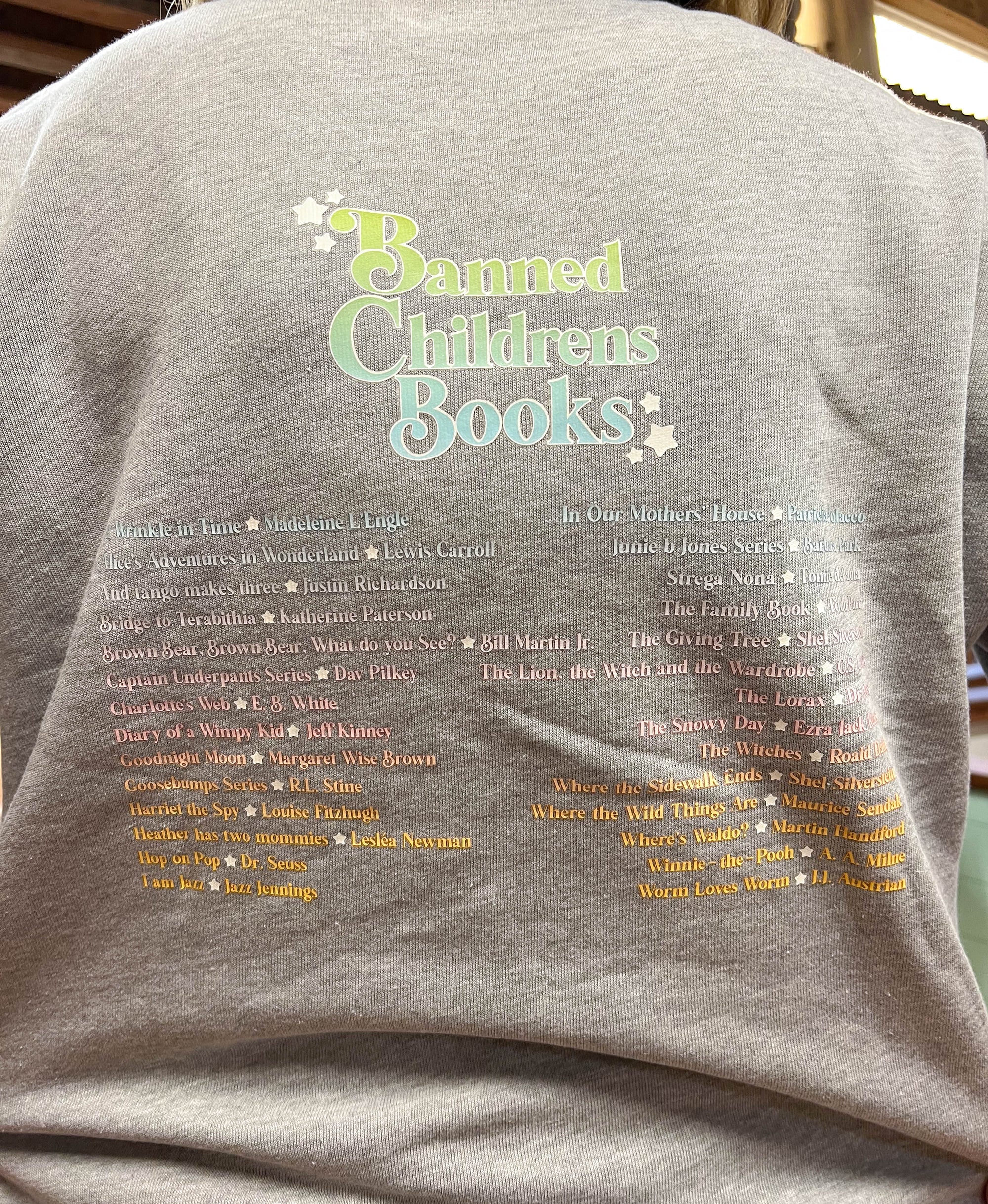 Banned Childrens Book Lover Crewneck