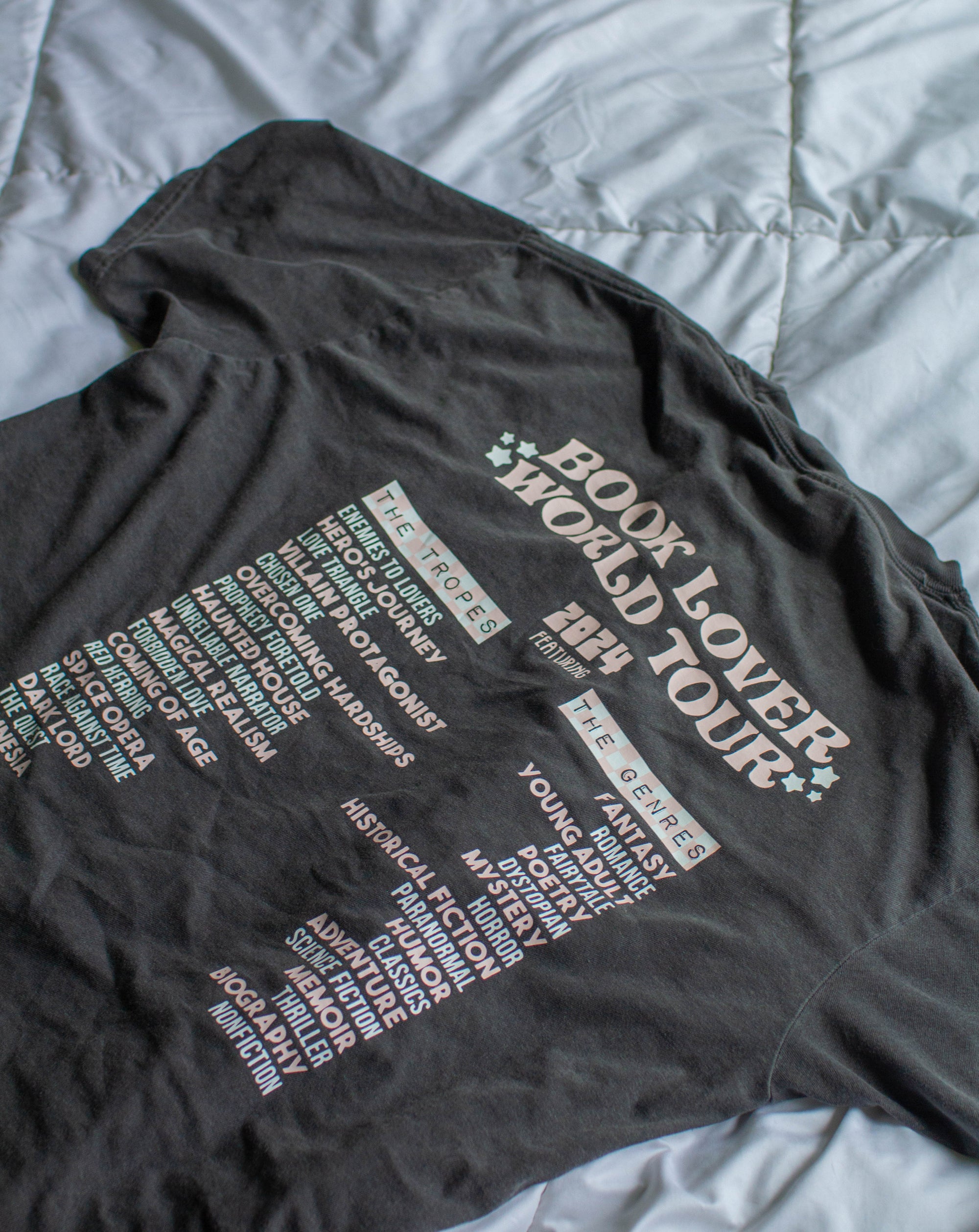 Book Lover World Tour T-Shirt