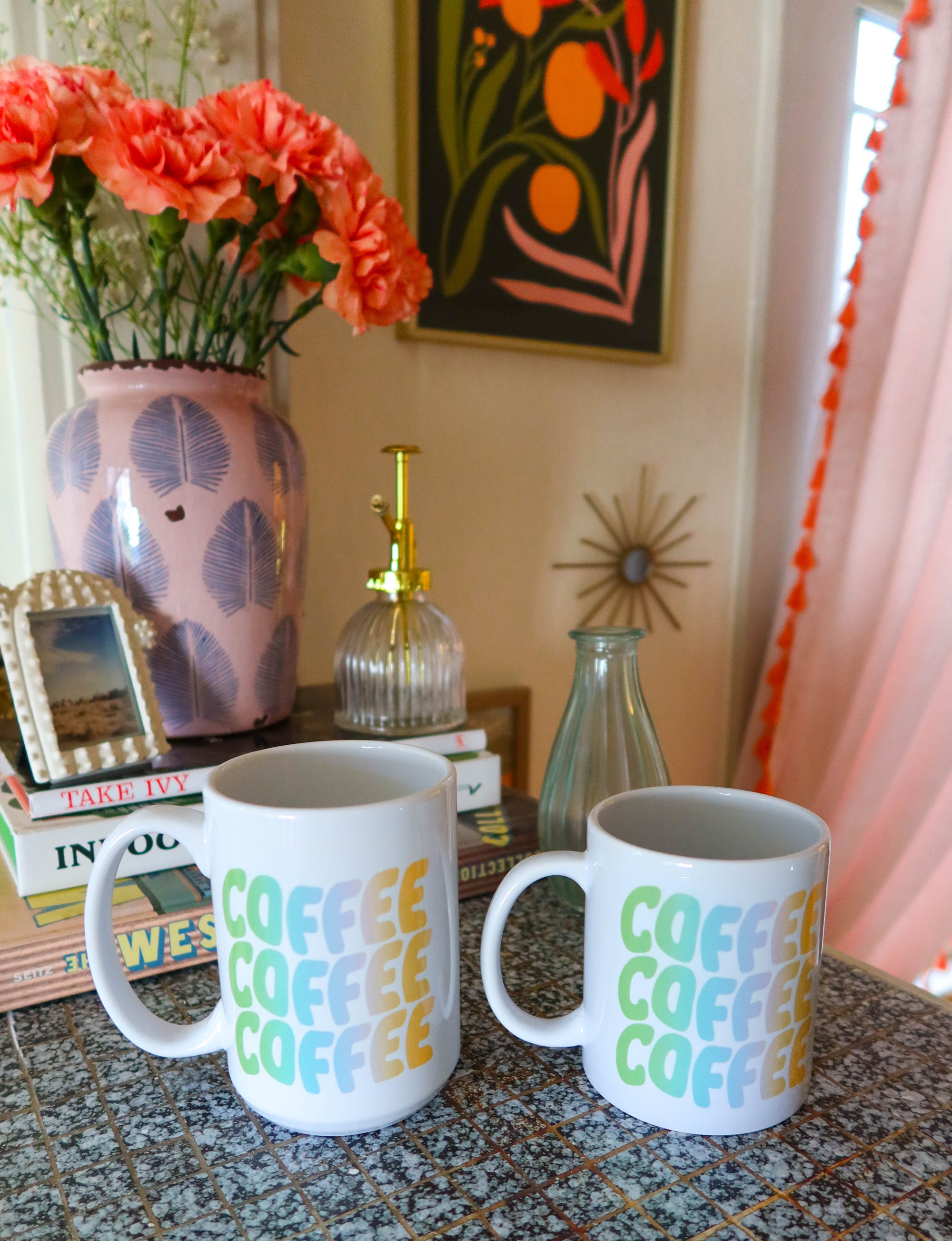 Coffee Coffee Coffee Rainbow Mug