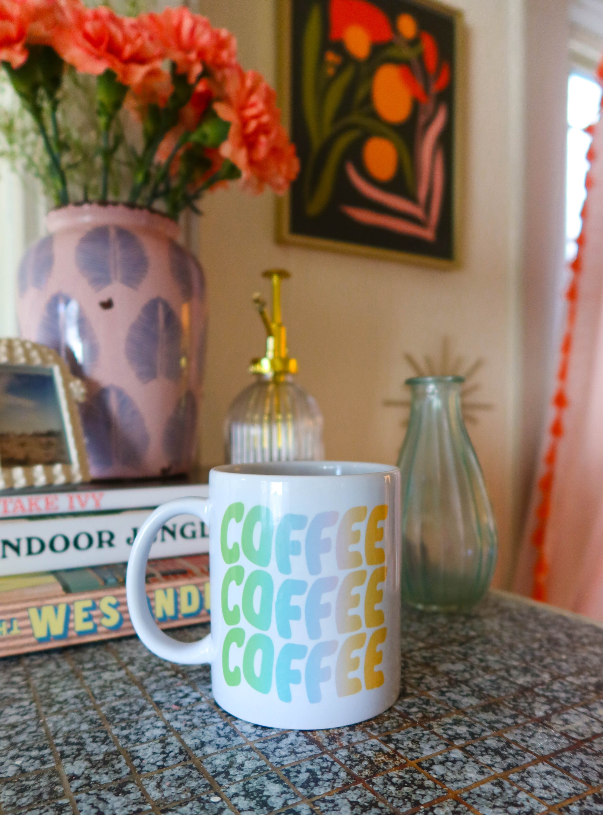 Coffee Coffee Coffee Rainbow Mug