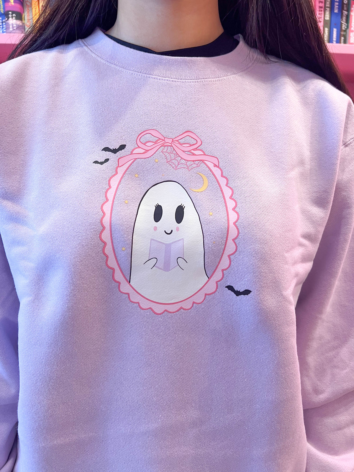Lil Ghostie Reader Crewneck