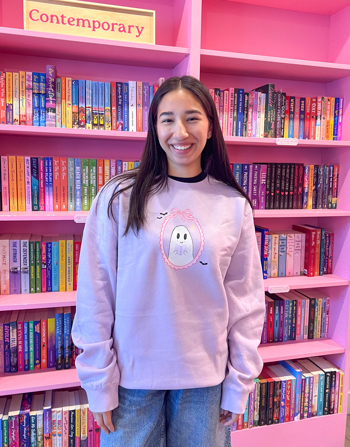 Lil Ghostie Reader Crewneck