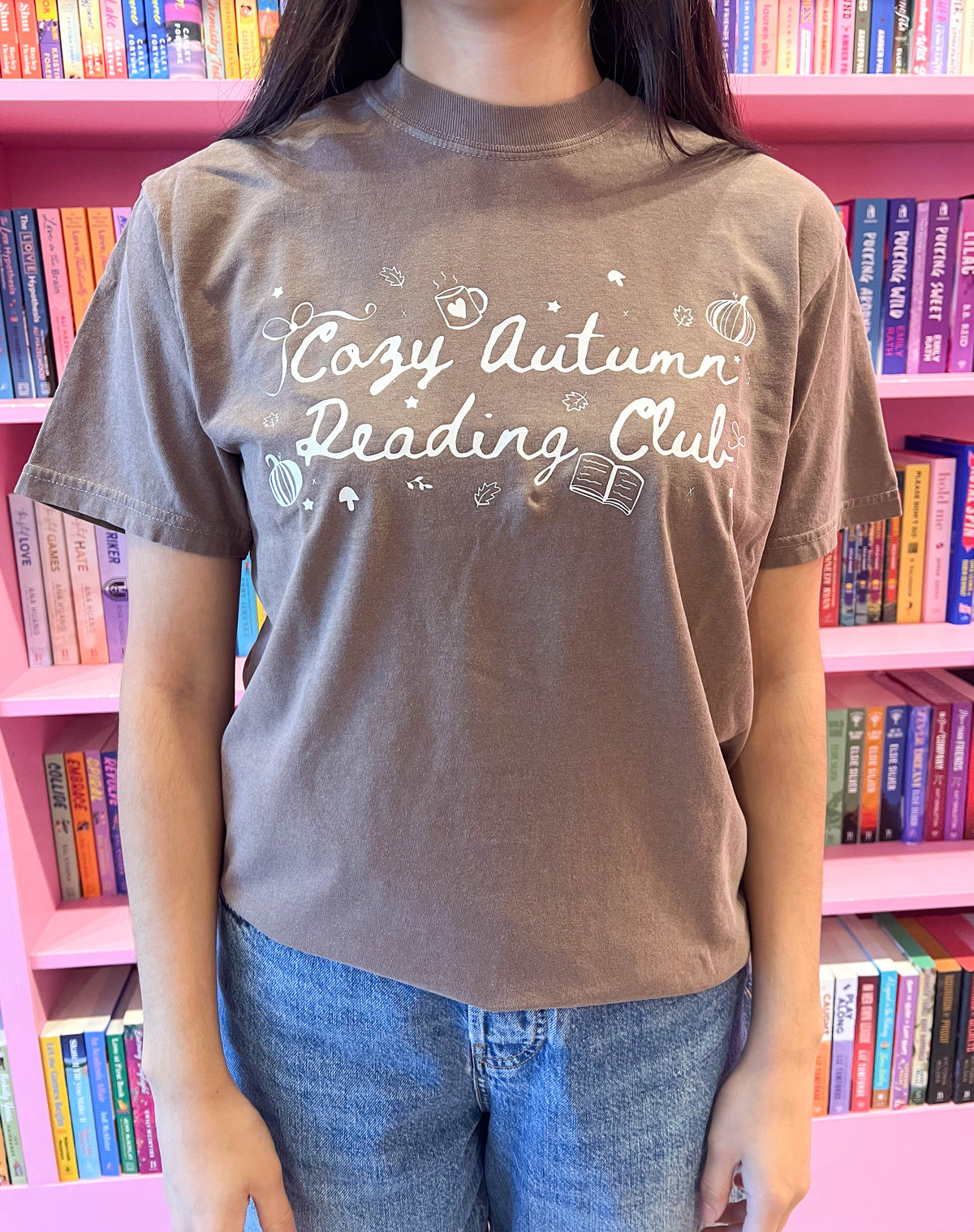 Cozy Autumn Reading Club T-Shirt