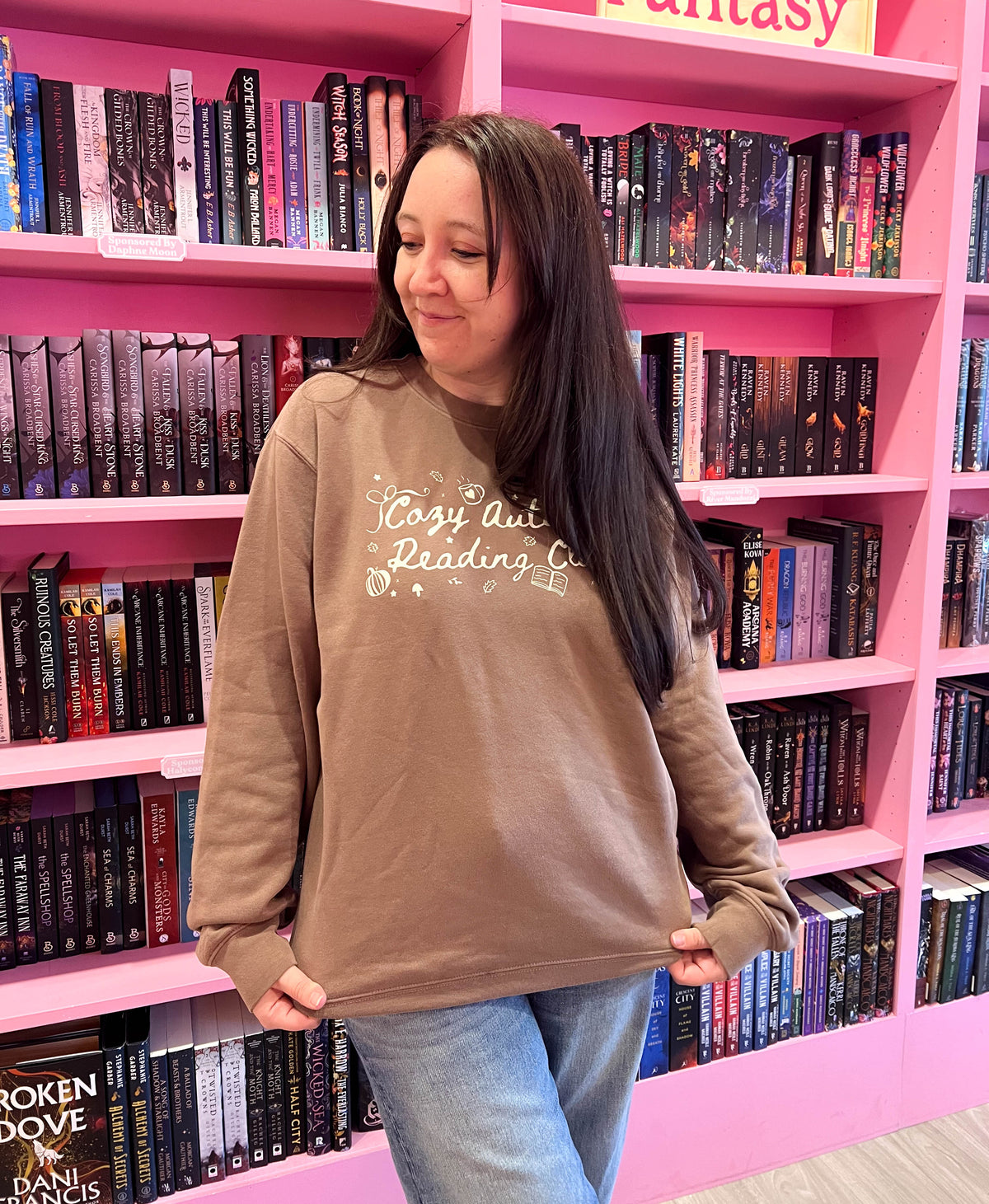 Cozy Autumn Reading Club Crewneck