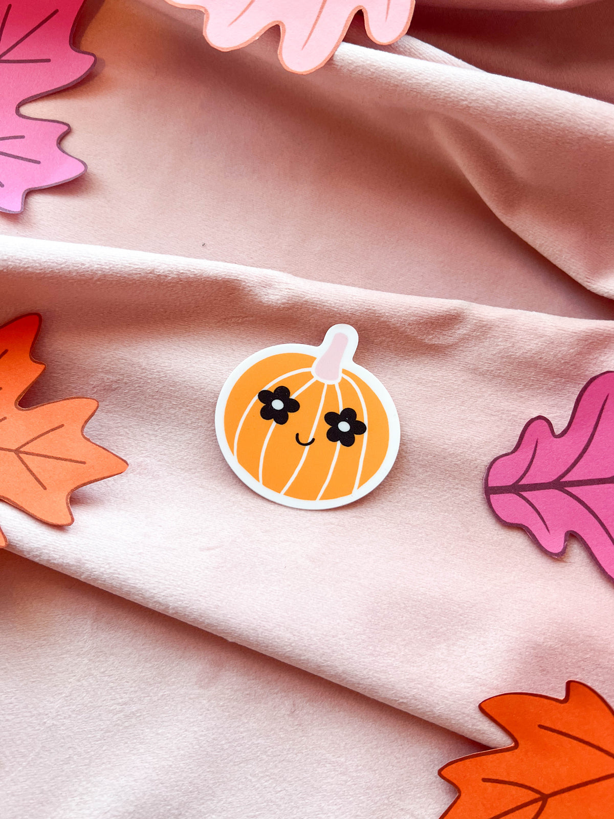 Groovy Pumpkin Sticker