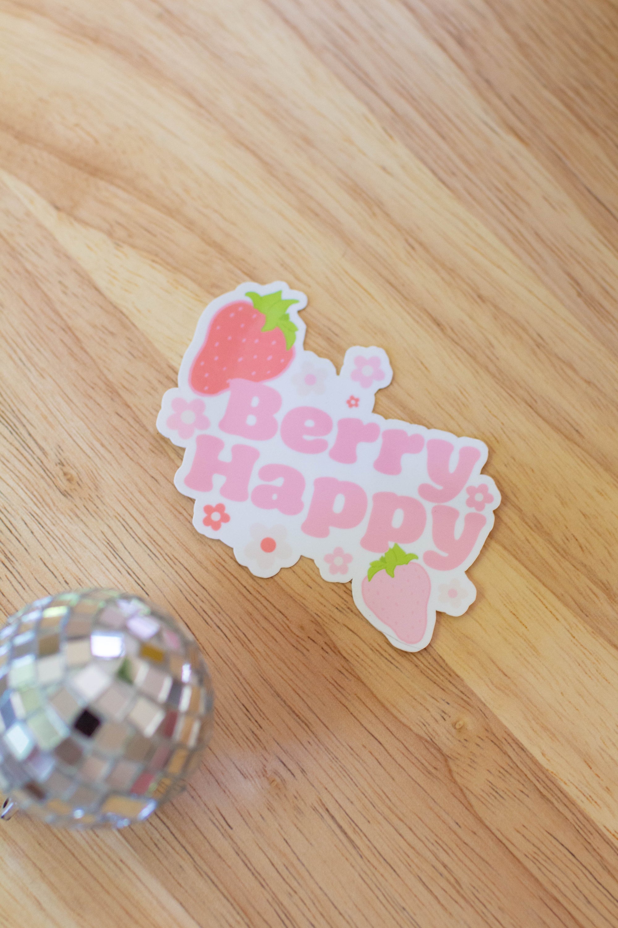 Berry Happy Sticker