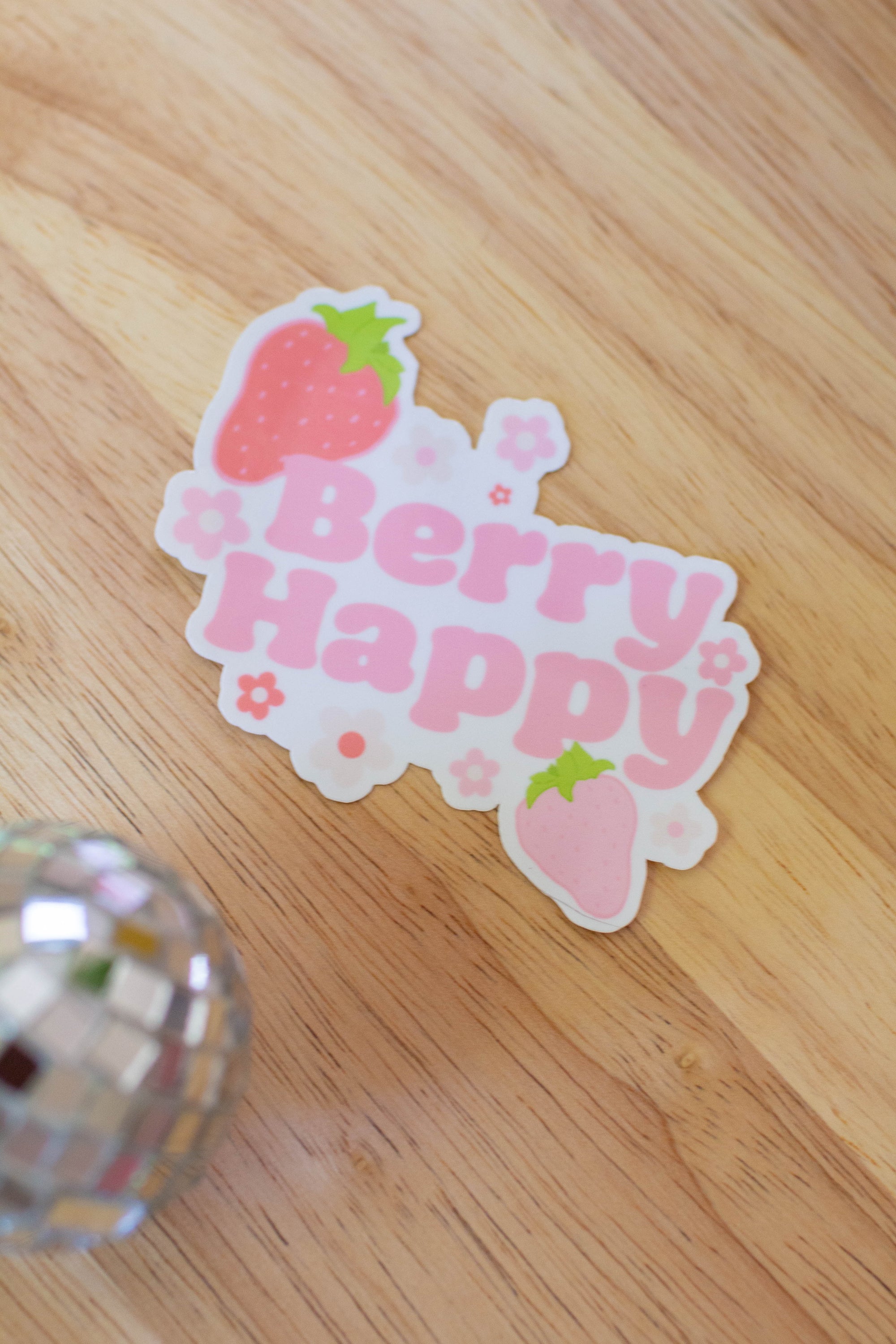 Berry Happy Sticker