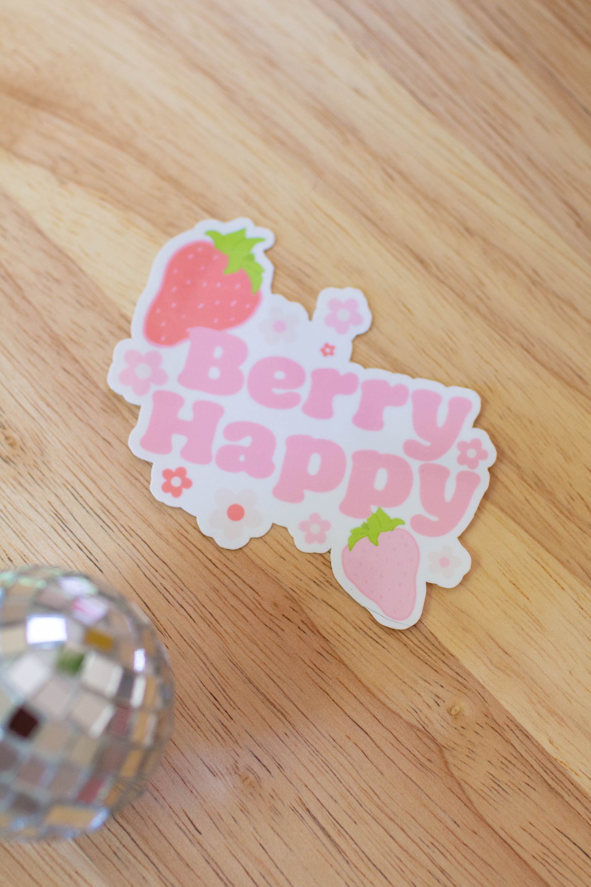 Berry Happy Sticker