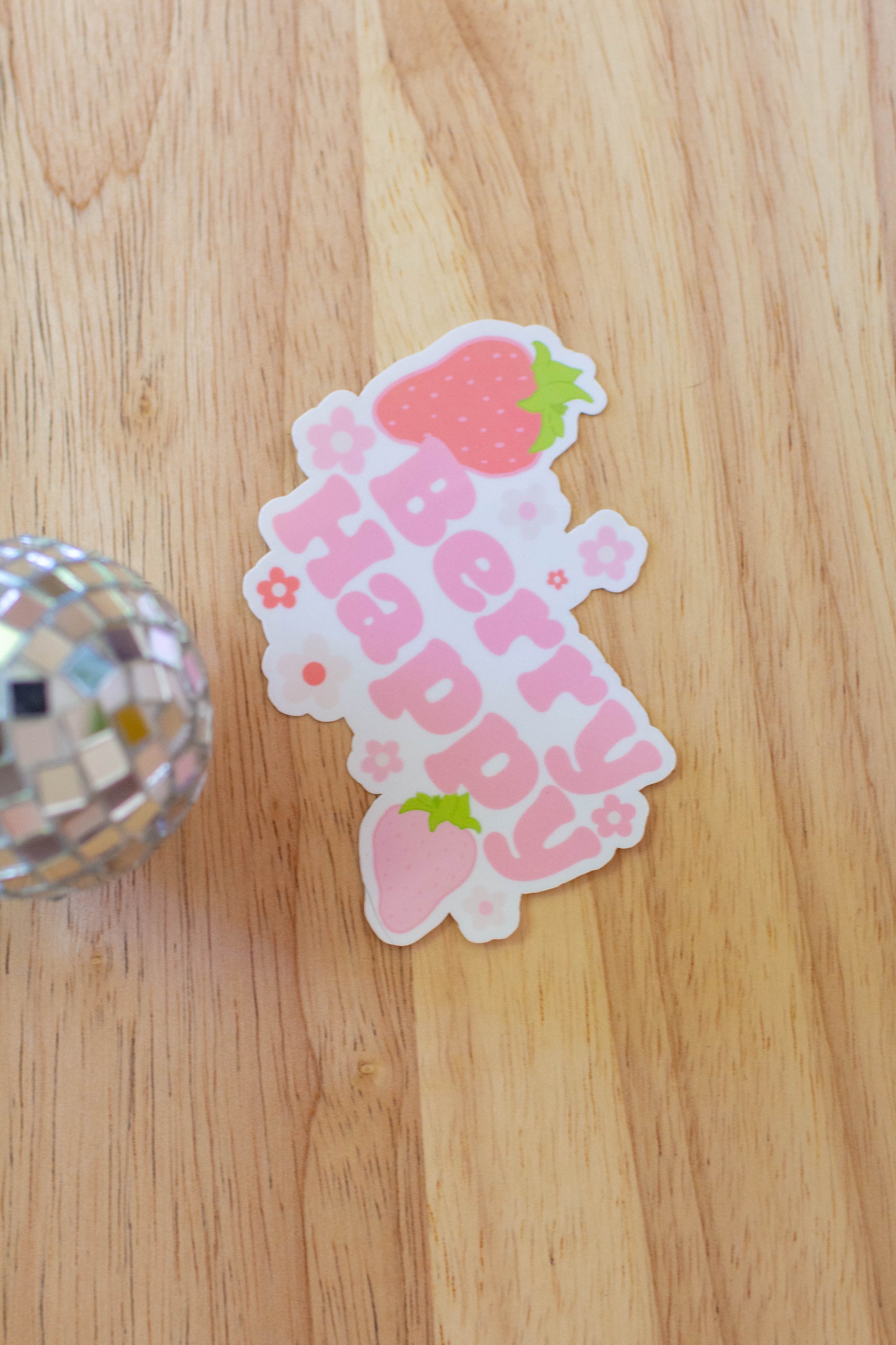 Berry Happy Sticker