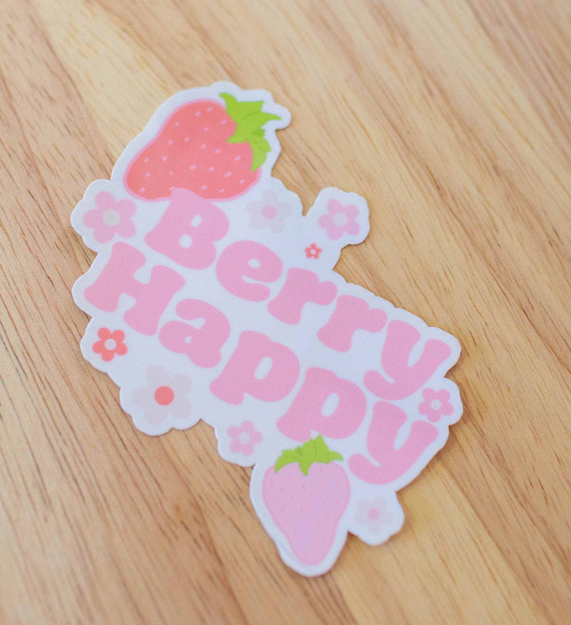 Berry Happy Sticker