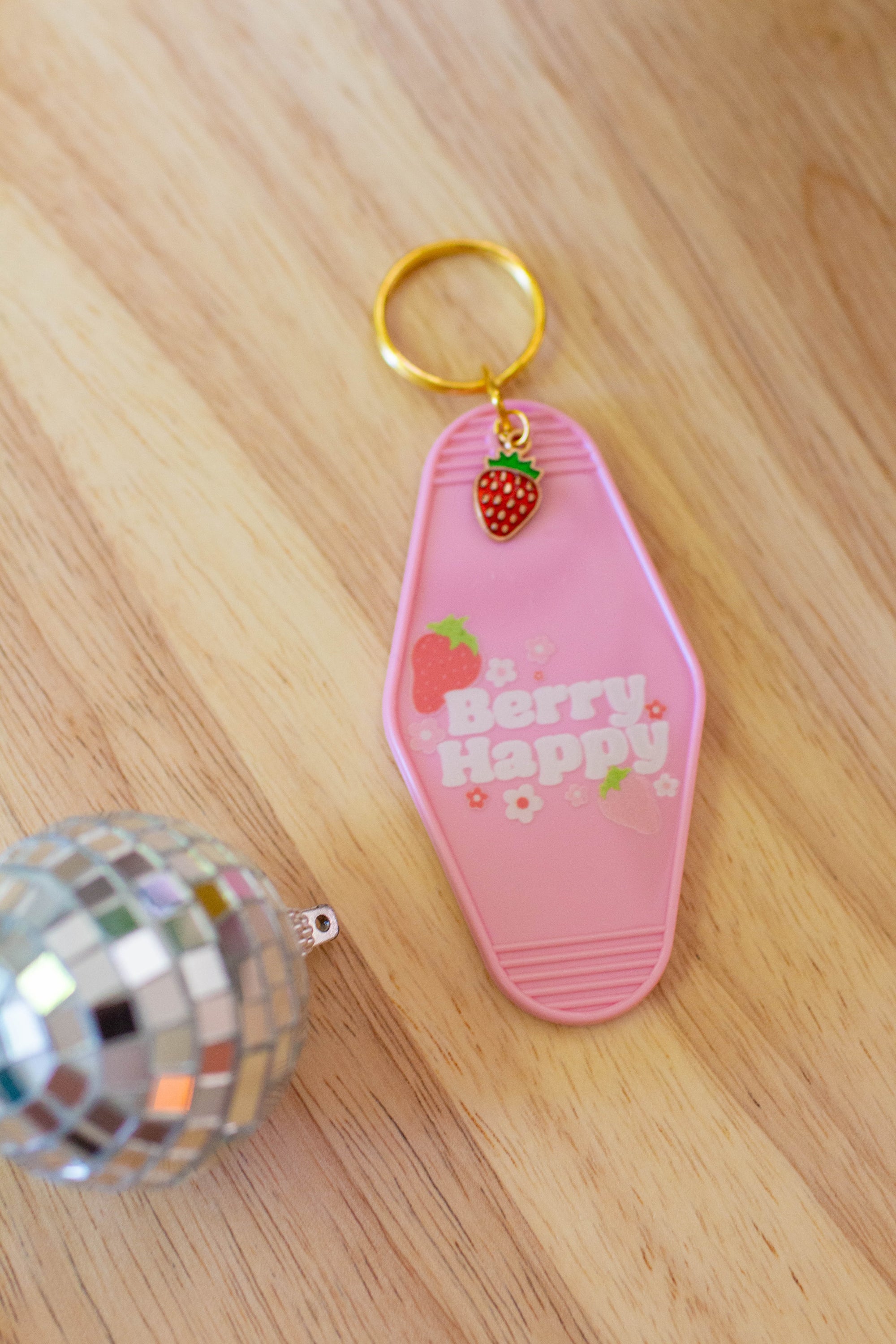 Berry Happy Keychain