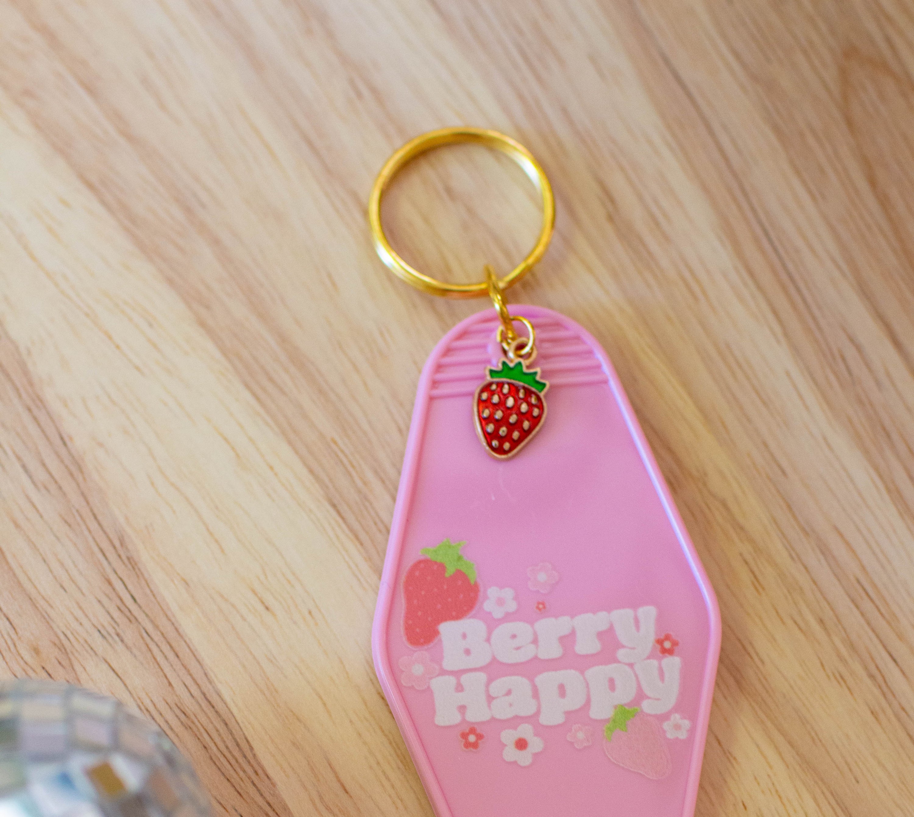 Berry Happy Keychain