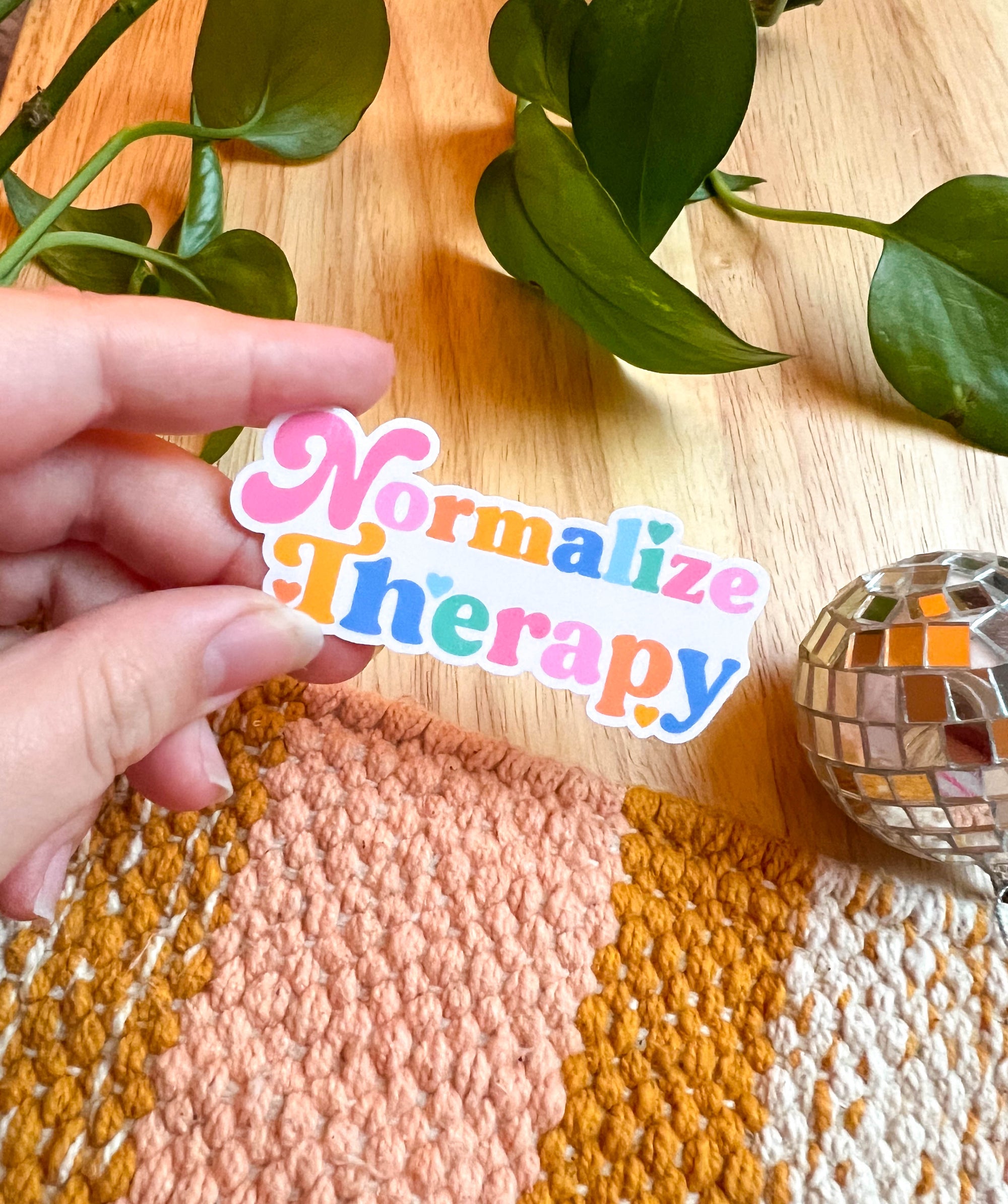 Normalize Therapy Sticker