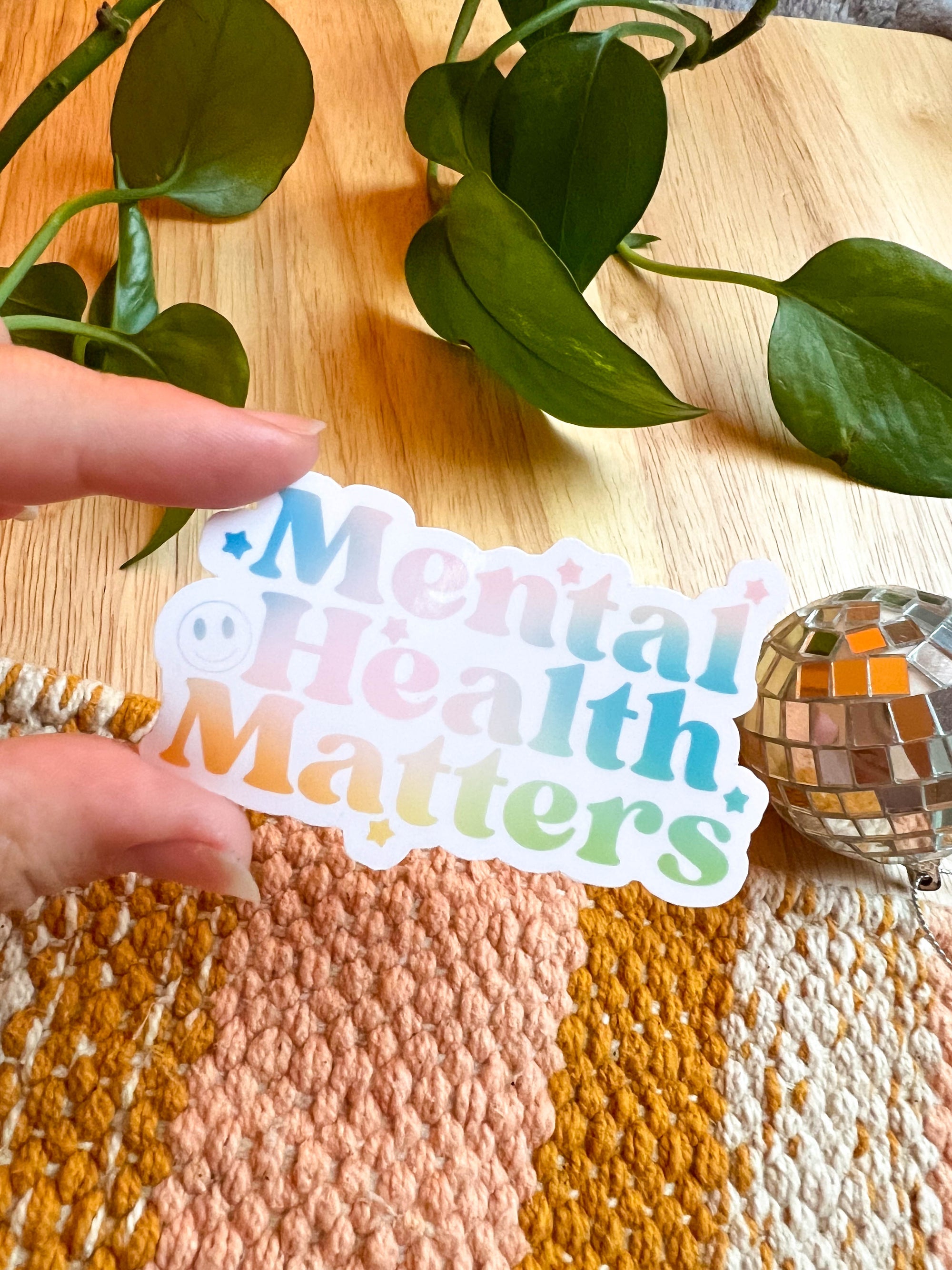 Mental Health Matters Sticker