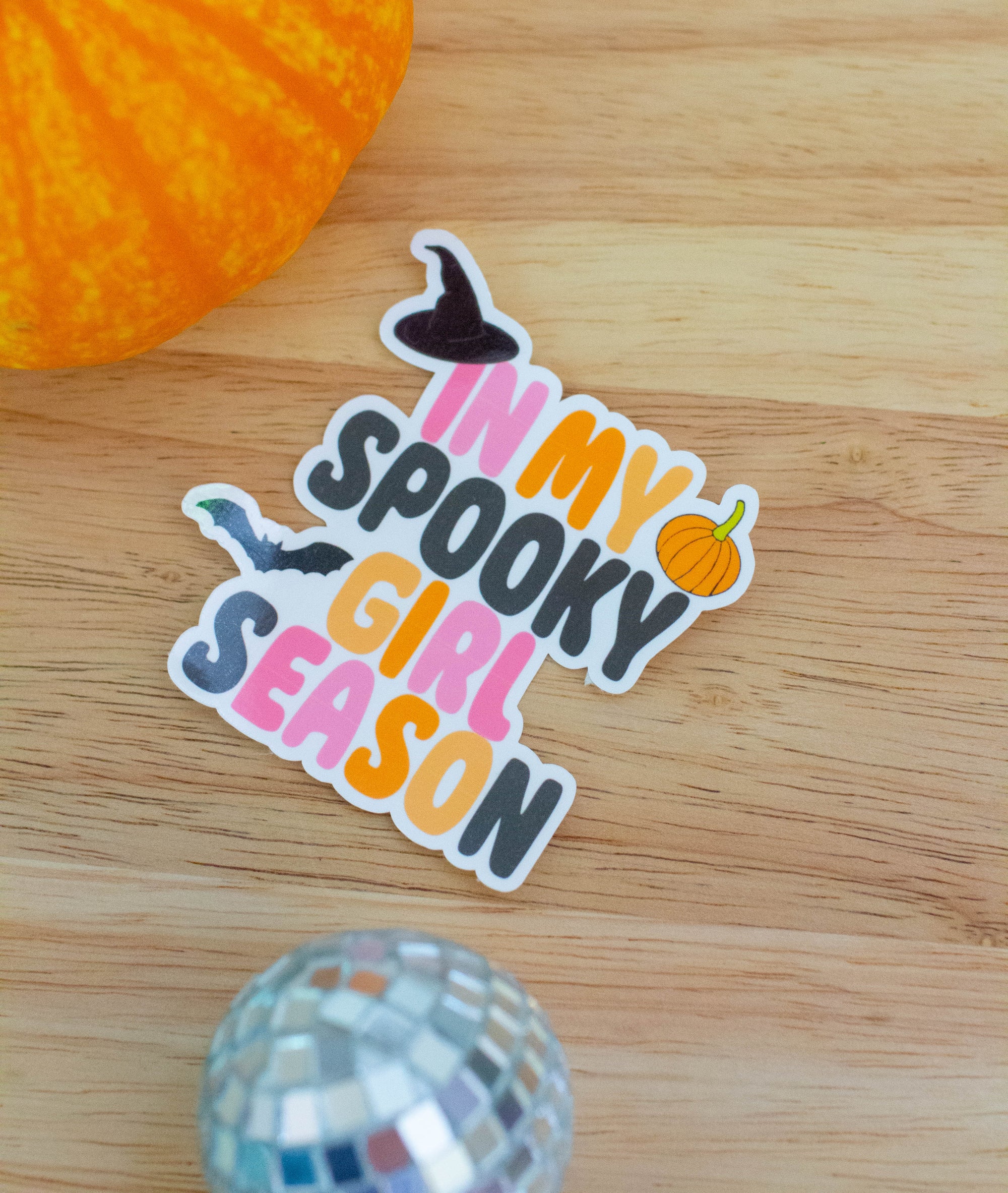 In my Spooky Girl Season Sticker