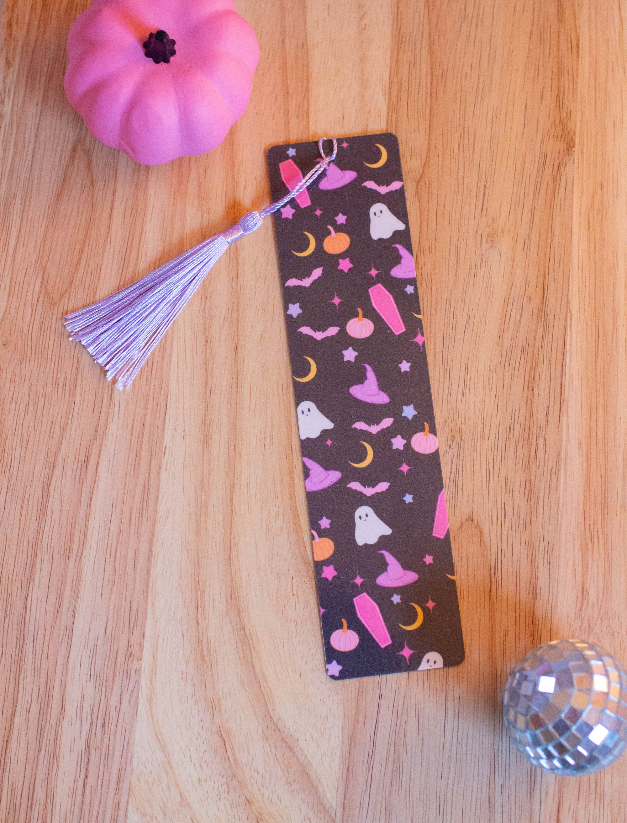 Pastel Halloween Bookmarks