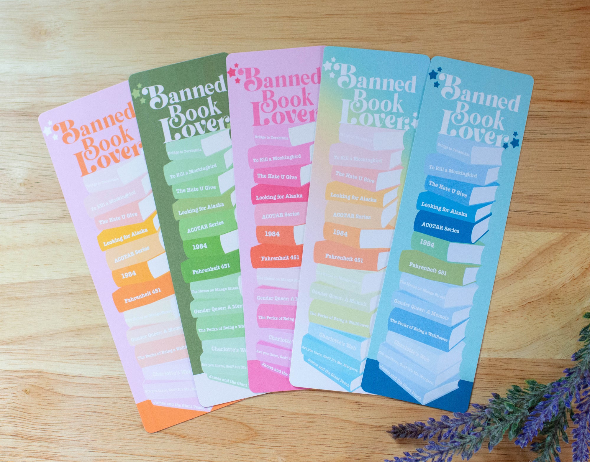 Banned Book Lover Bookmarks