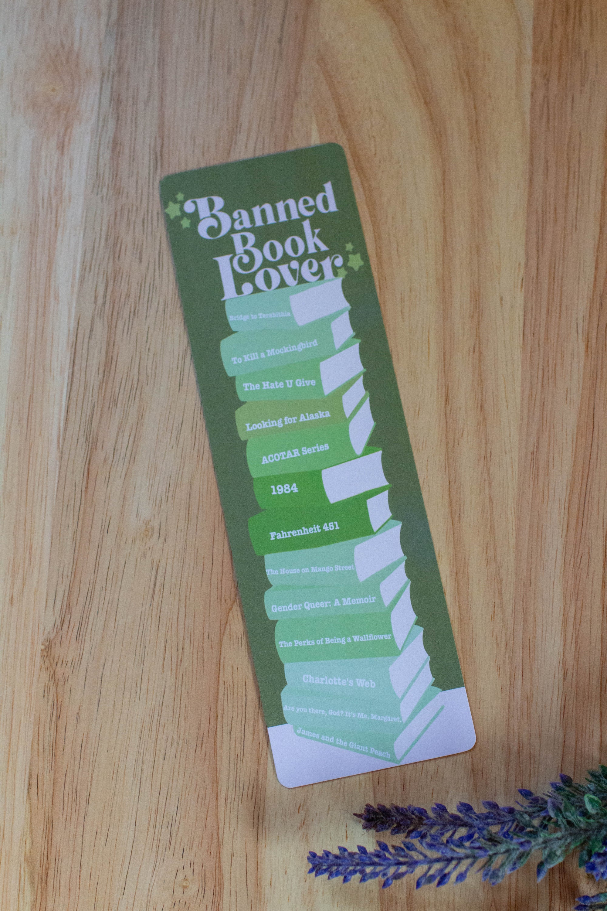 Banned Book Lover Bookmarks