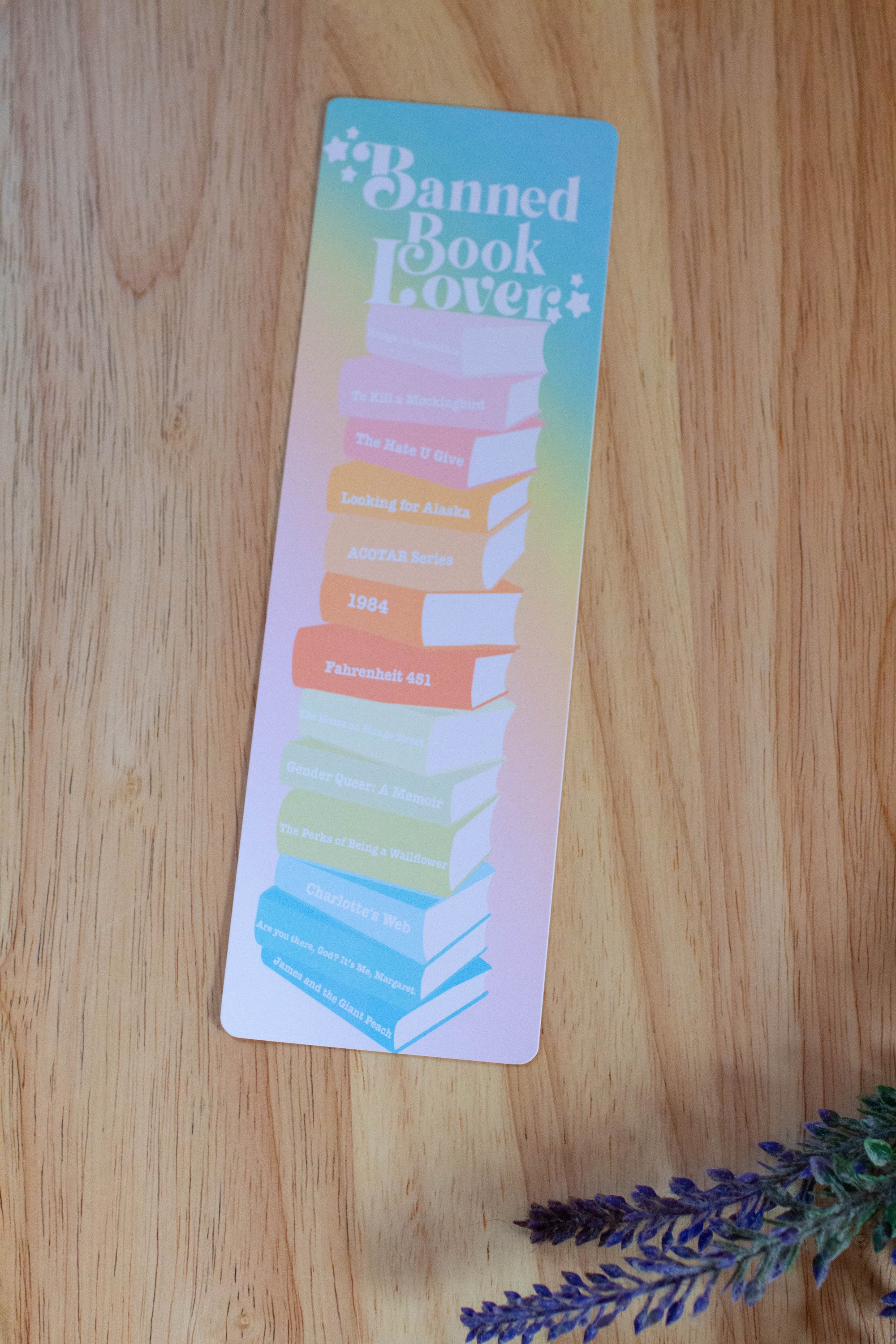 Banned Book Lover Bookmarks