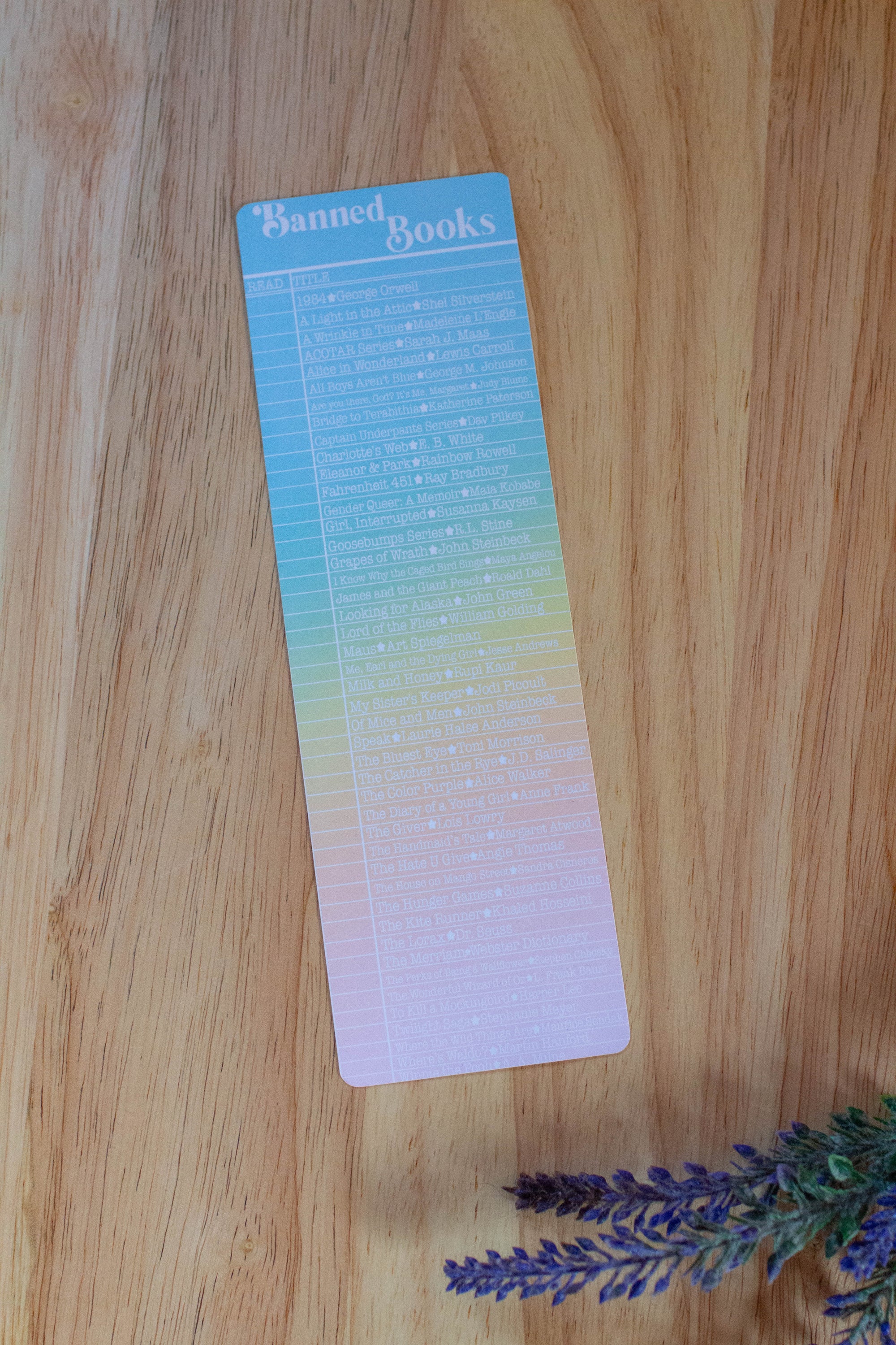 Banned Book Lover Bookmarks