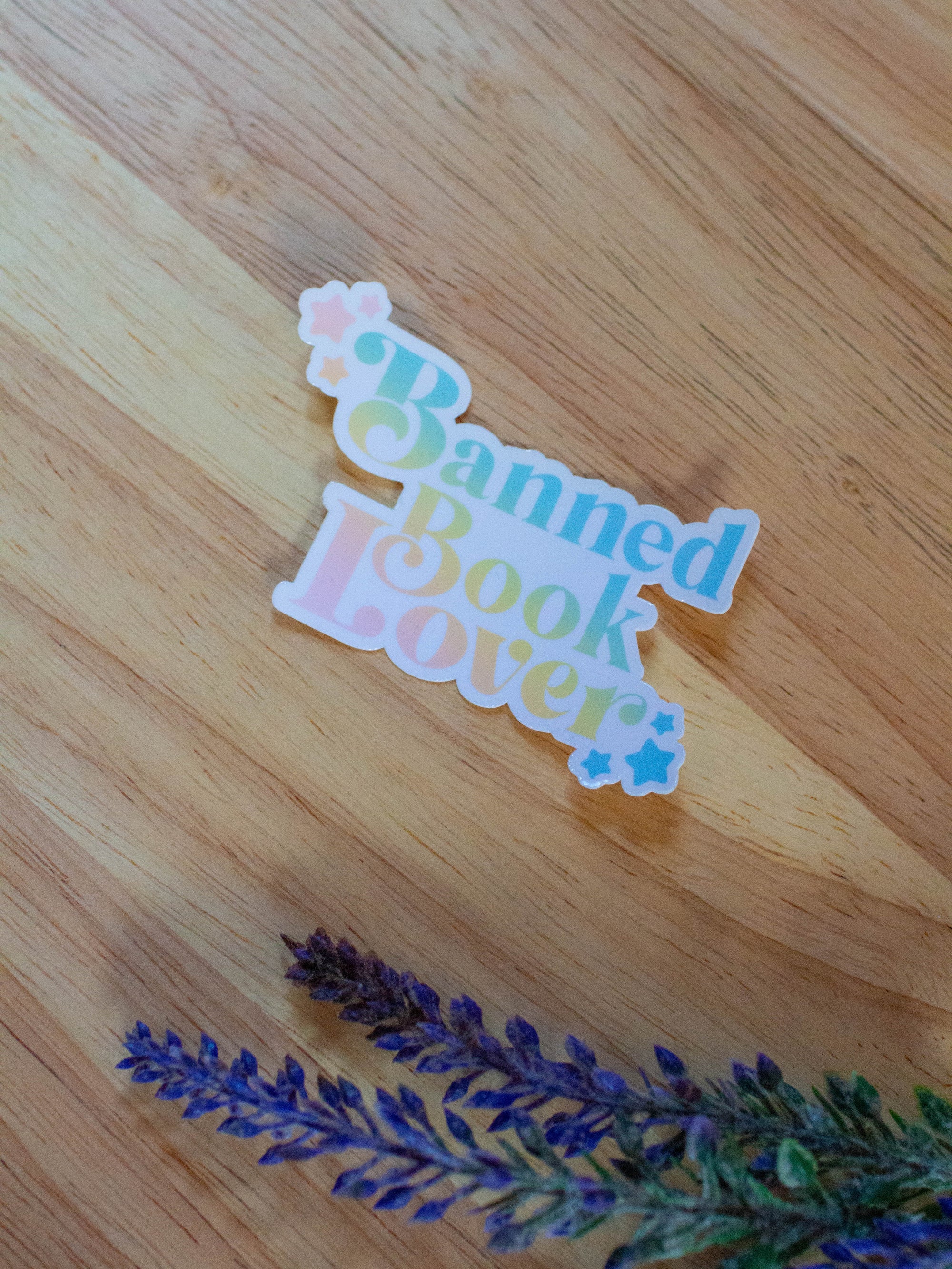 Banned Book Lover Stickers