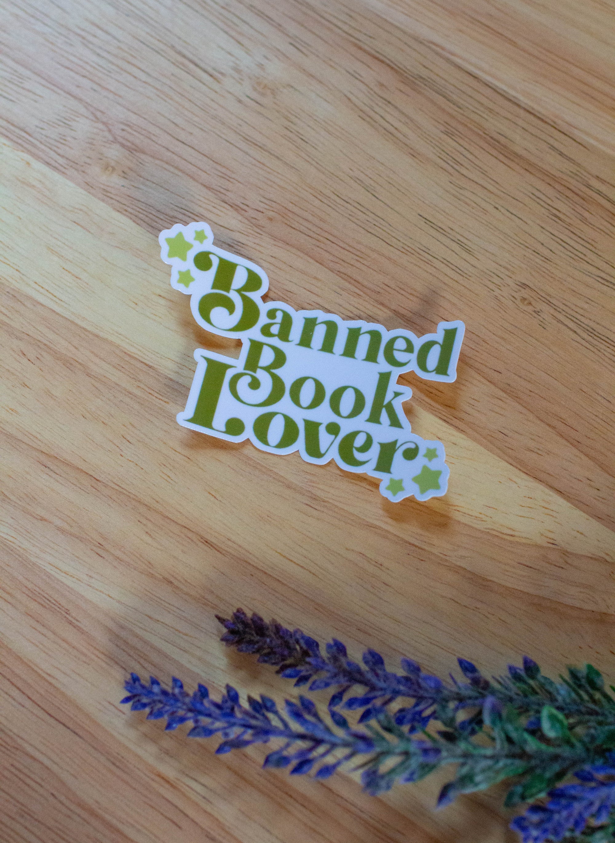 Banned Book Lover Stickers