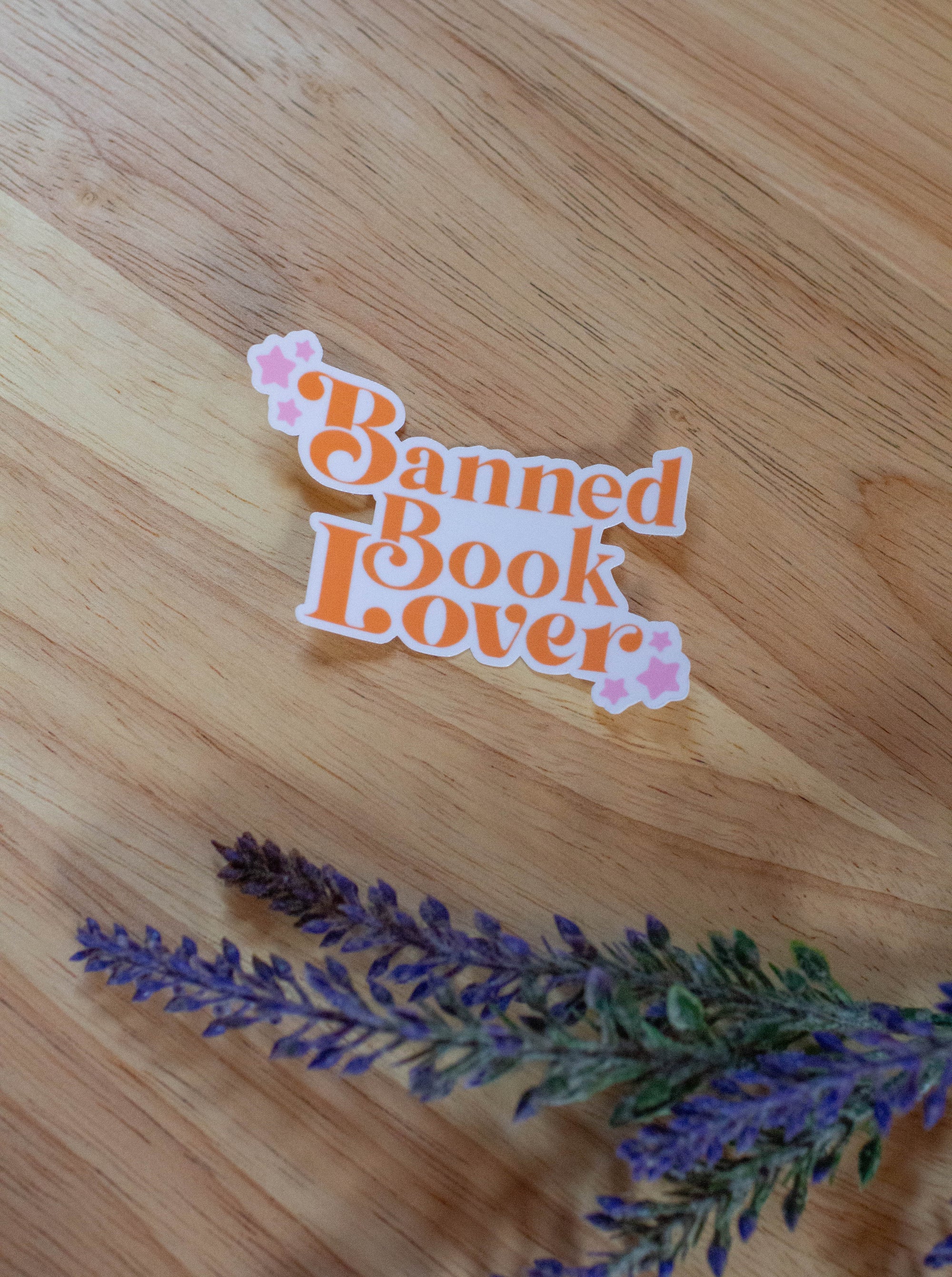 Banned Book Lover Stickers