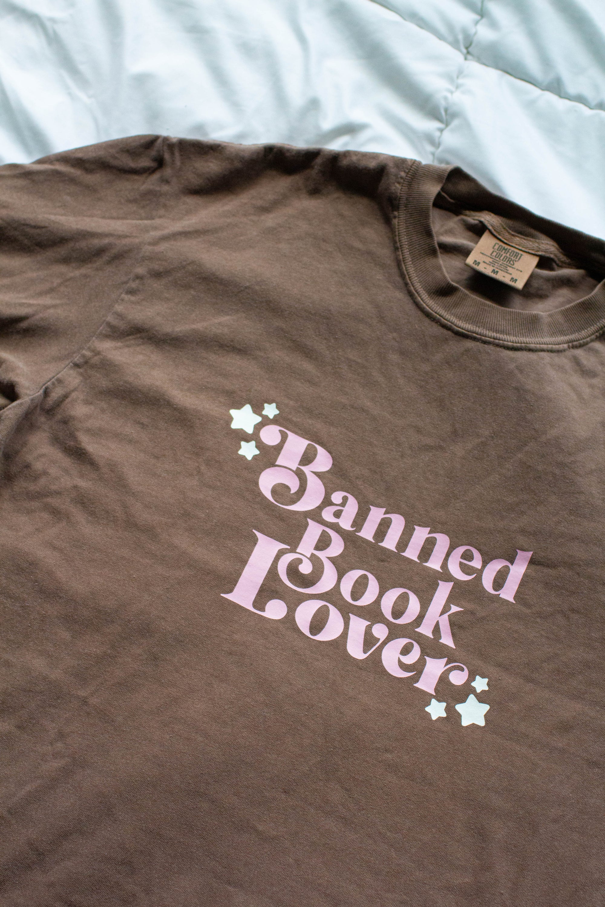 Pink Espresso Banned Book Lover T-Shirt