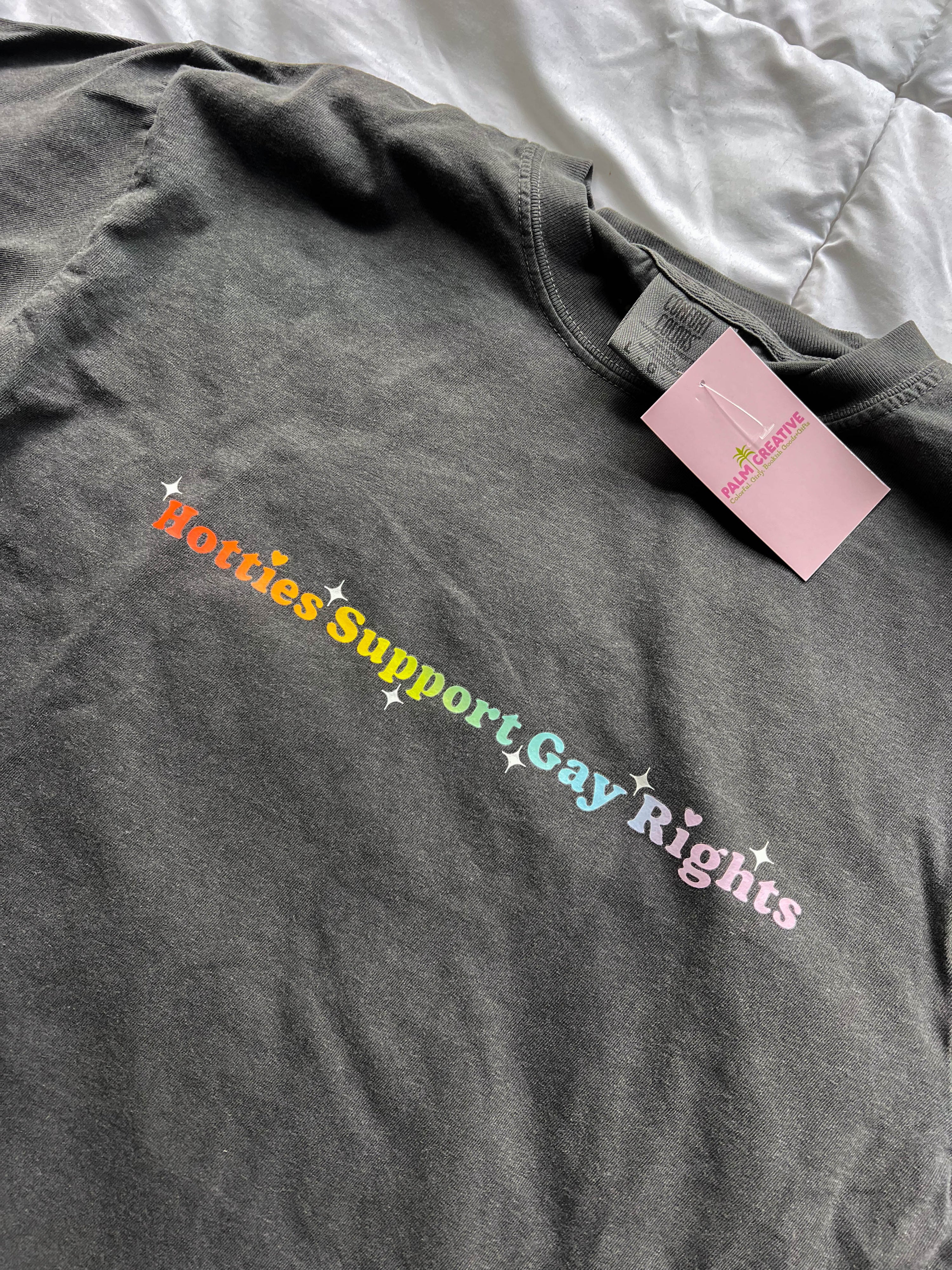 Hotties Support Gay Rights T-Shirt