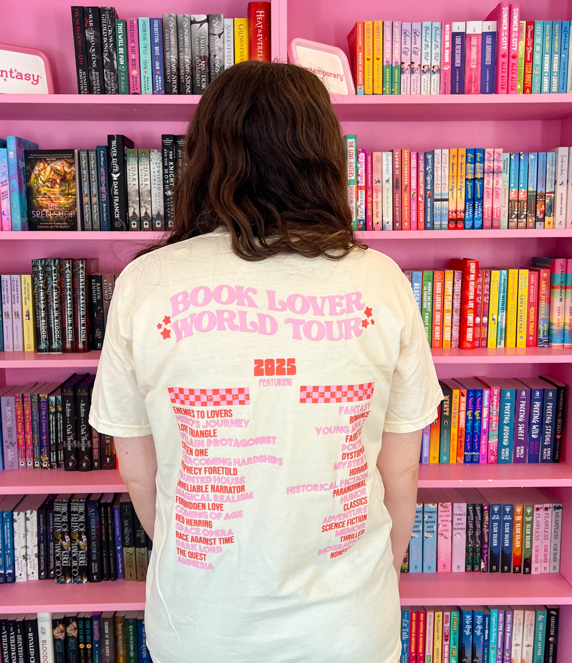 Book Lover World Tour '25 T-Shirt