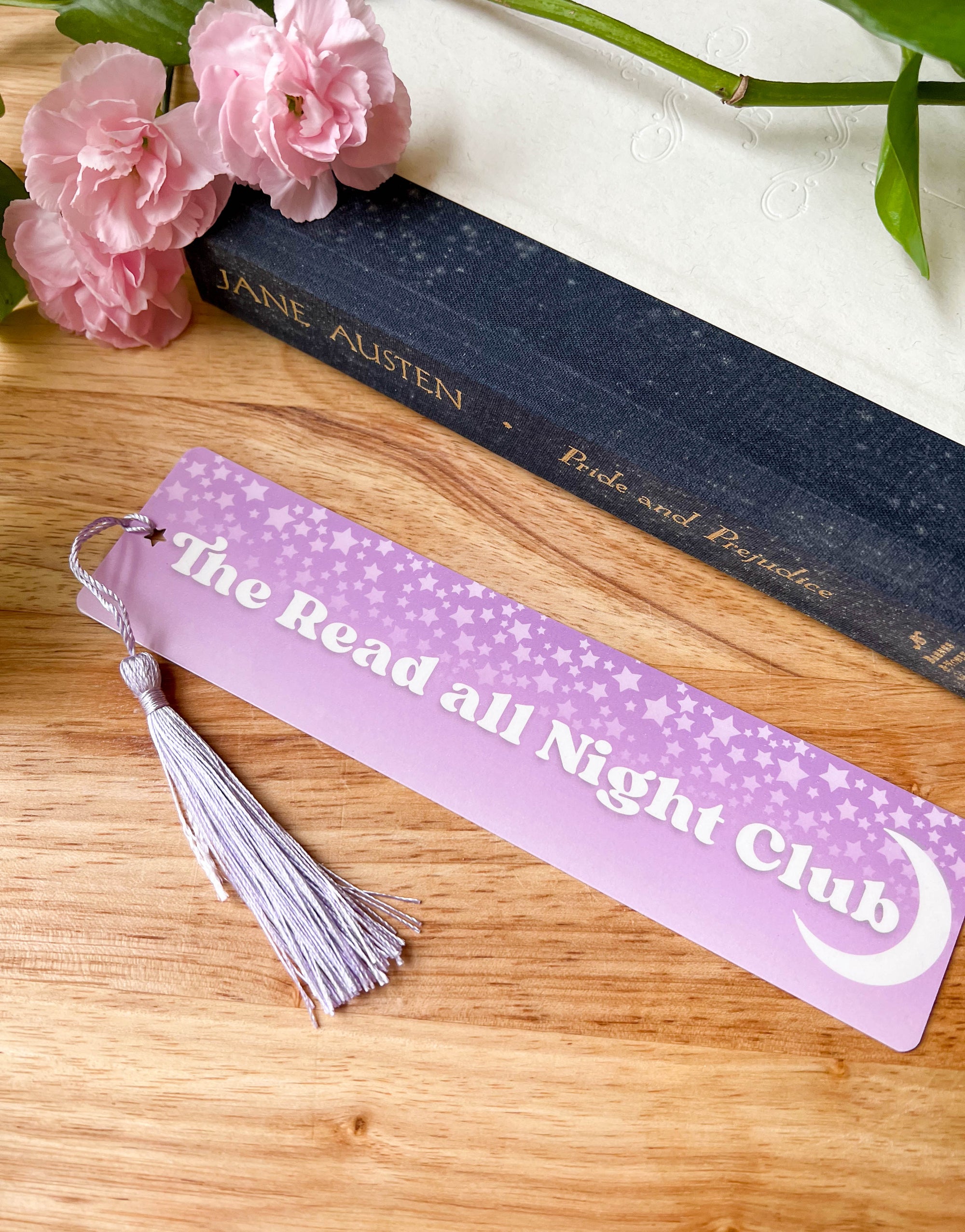 The Read all Night Club Bookmark