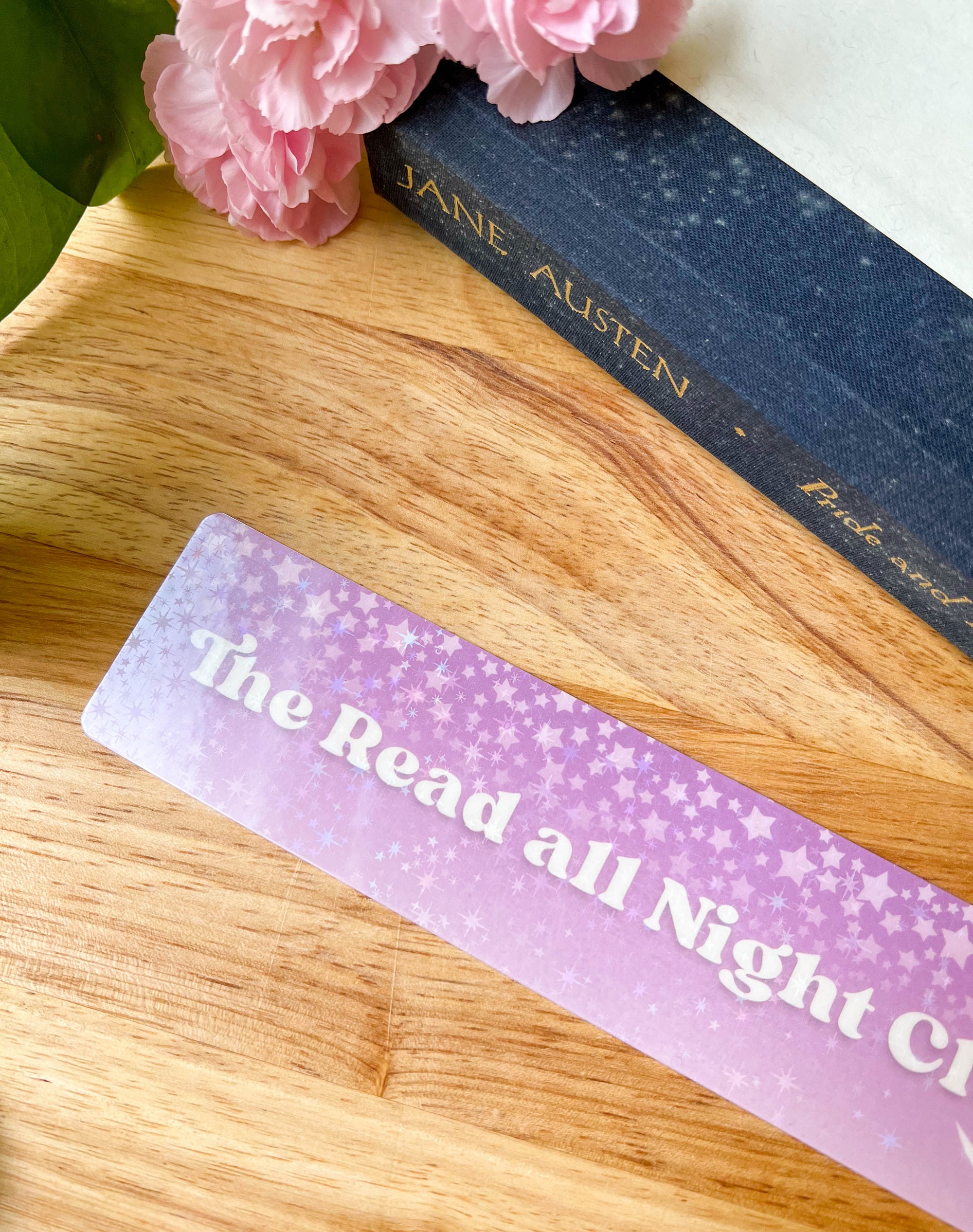 The Read all Night Club Bookmark