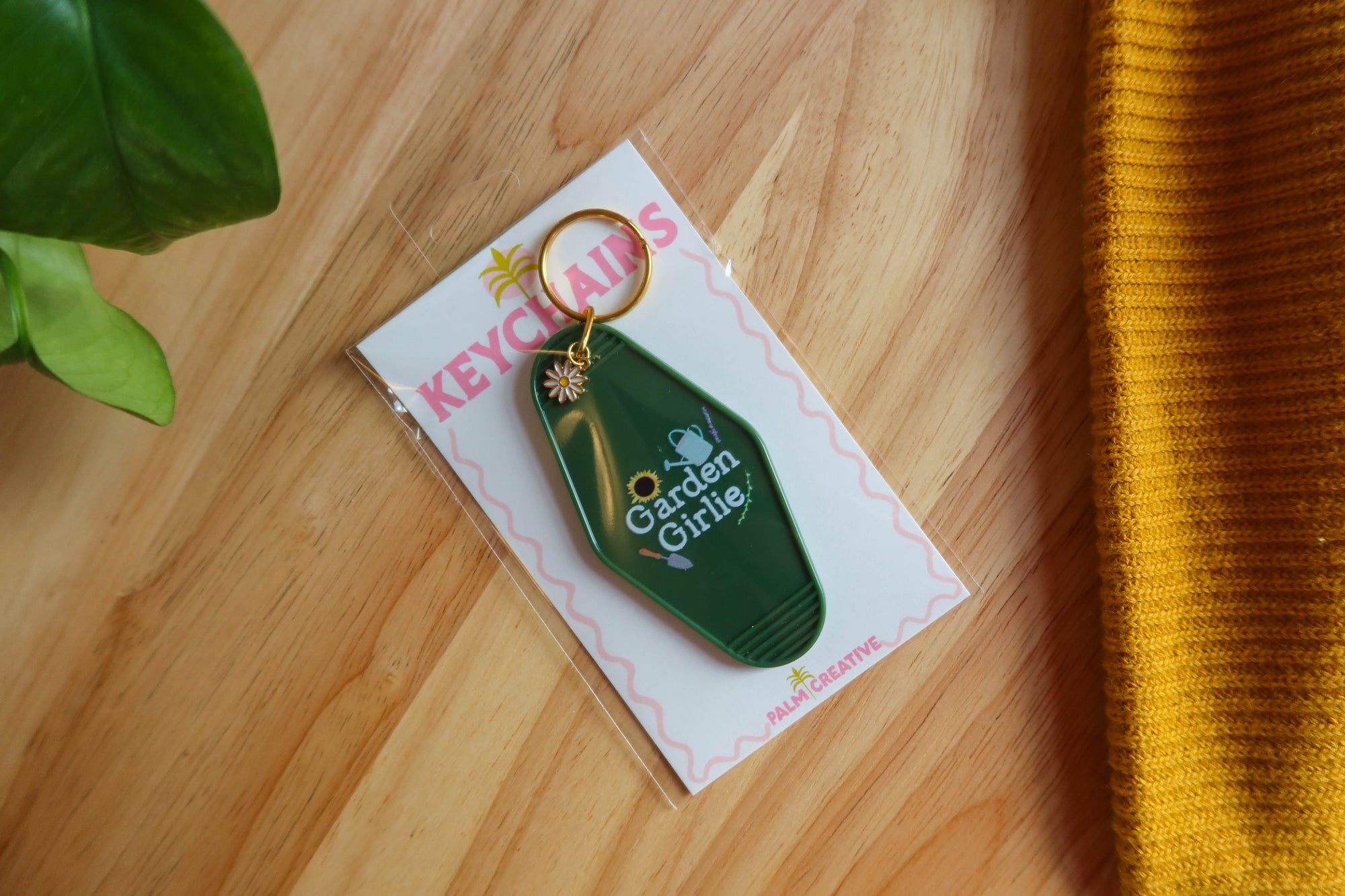 Garden Girlie Keychain