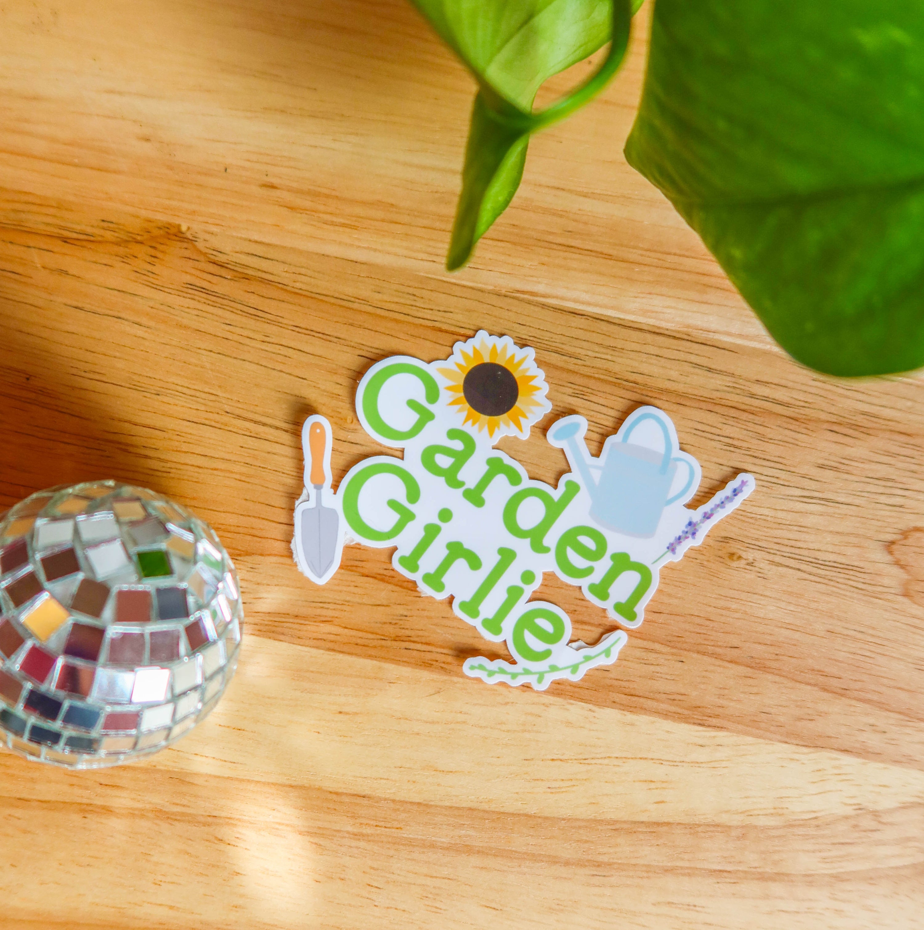 Garden Girlie Sticker