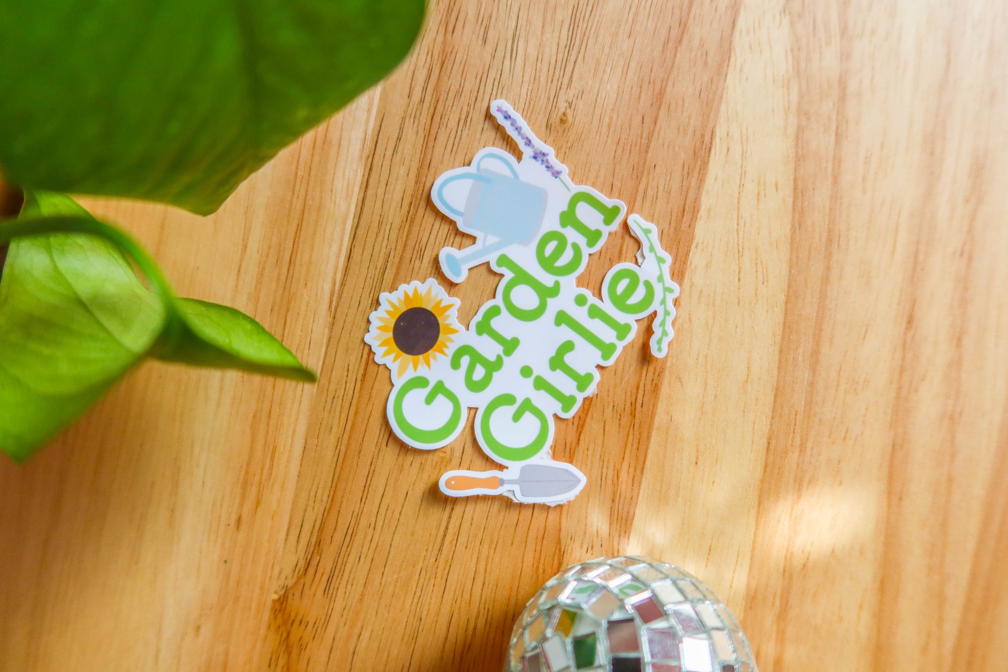 Garden Girlie Sticker