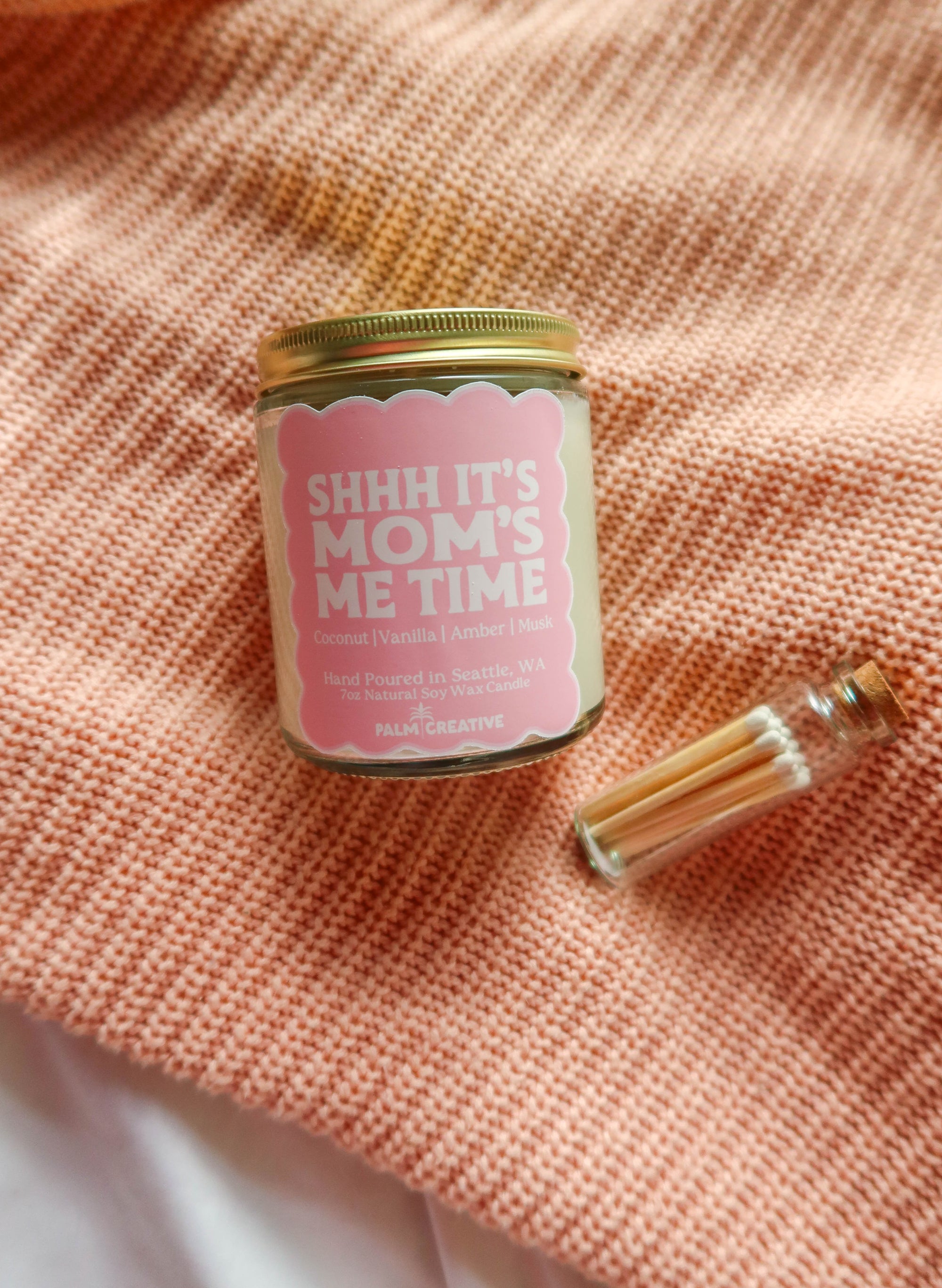 Shhh it's Mom's Me Time Candle