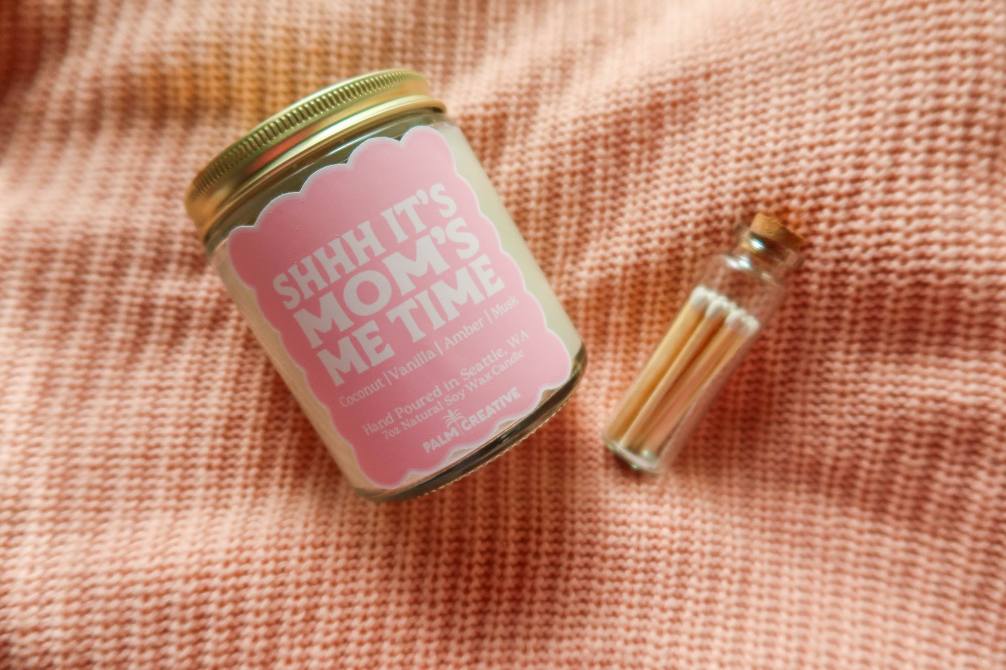 Shhh it's Mom's Me Time Candle