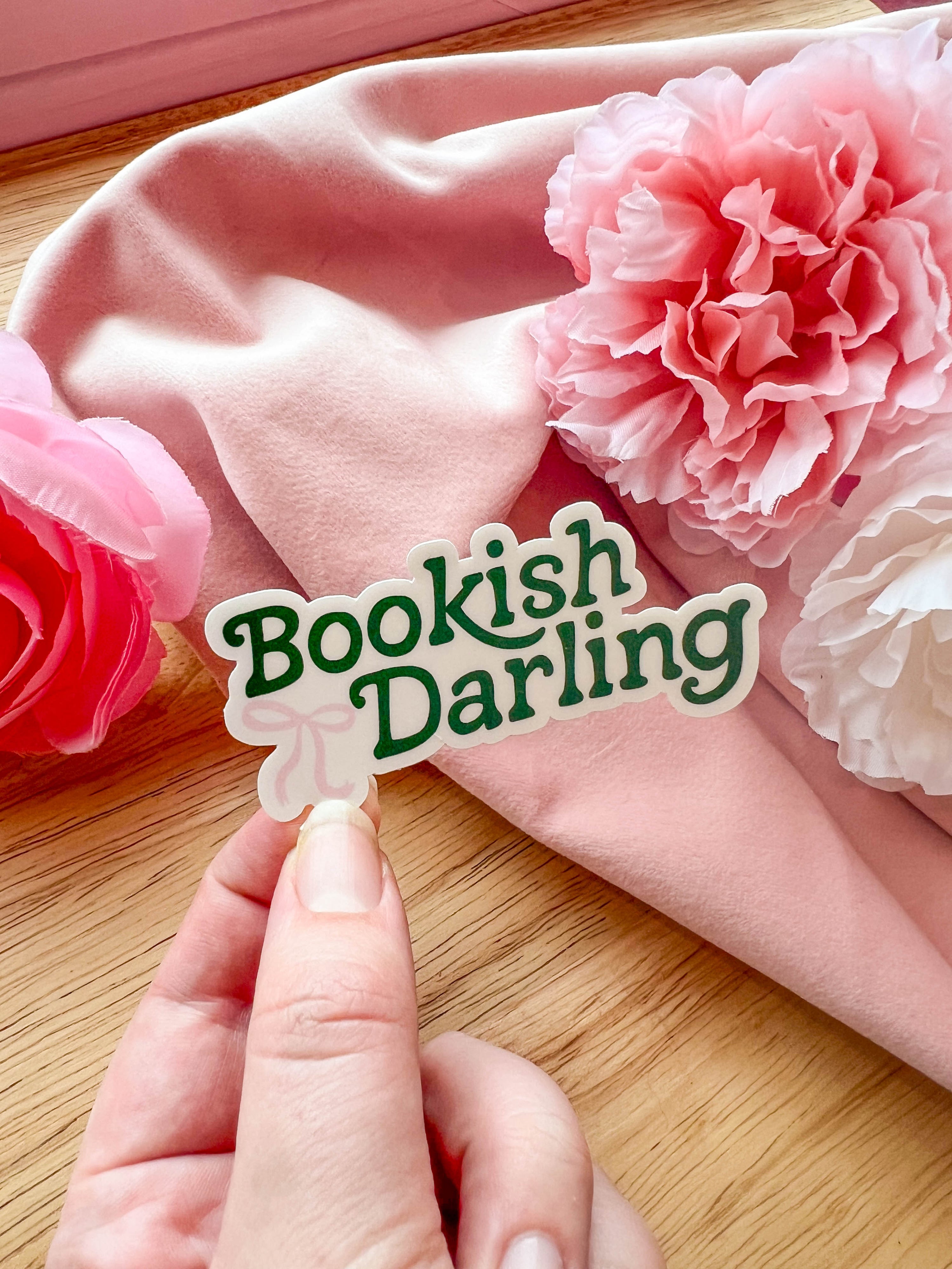 Bookish Darling Sticker