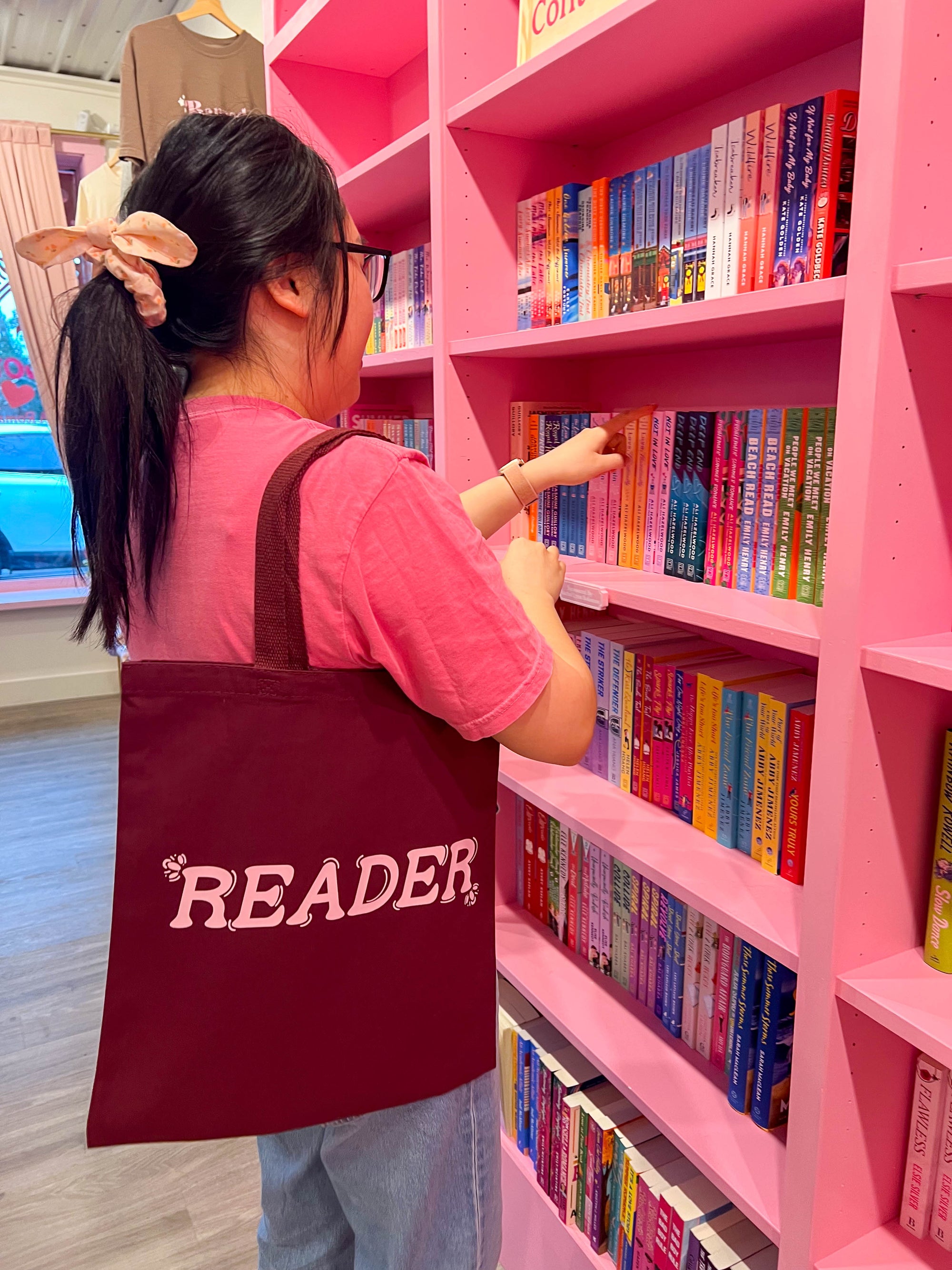 Reader Tote Bag