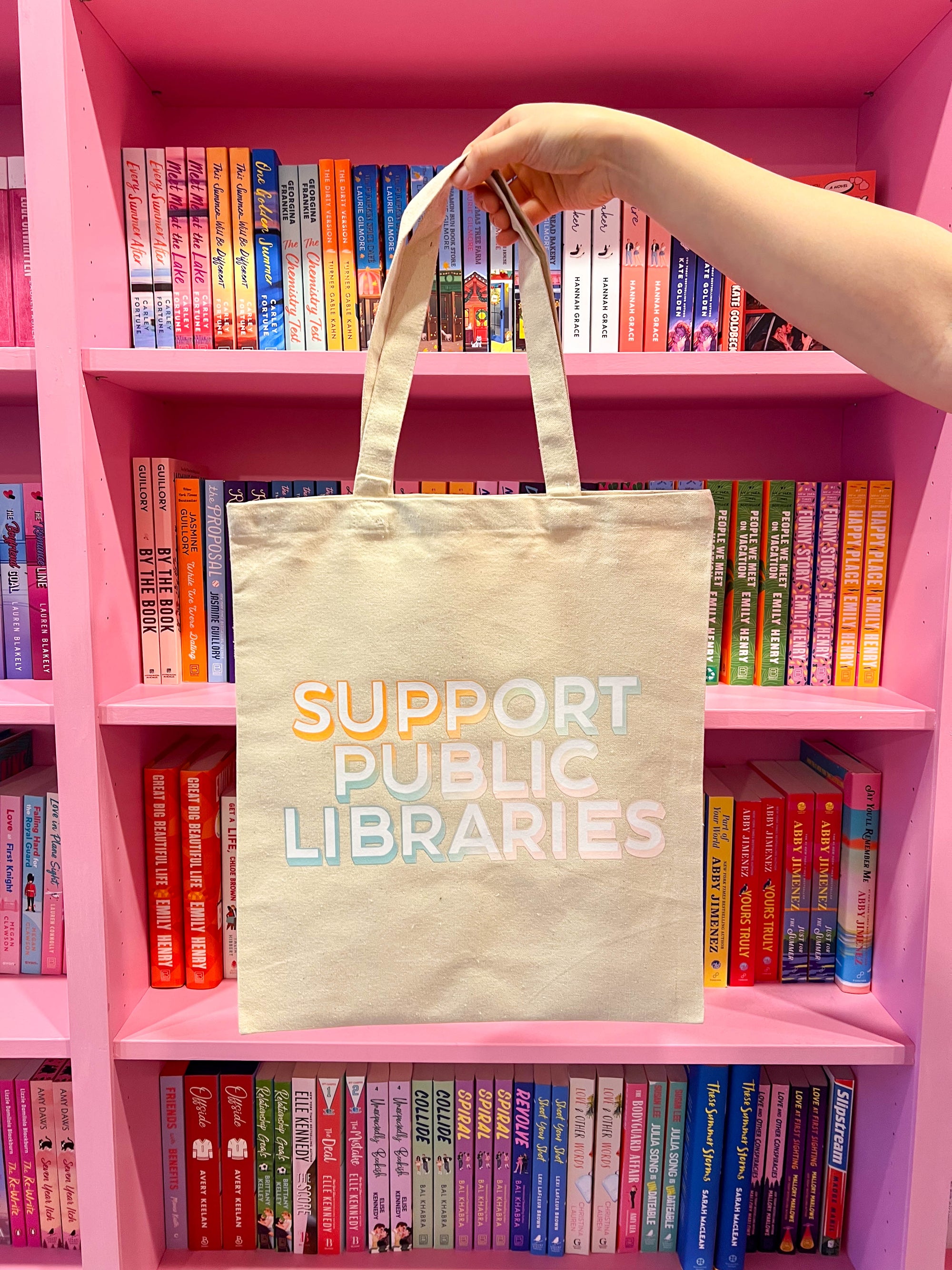 Support Public Libraries Tote Bag