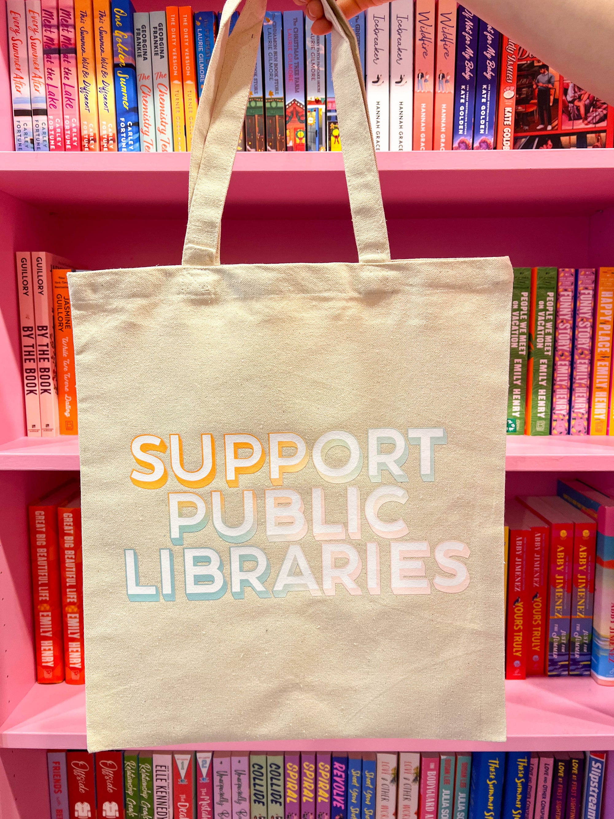 Support Public Libraries Tote Bag