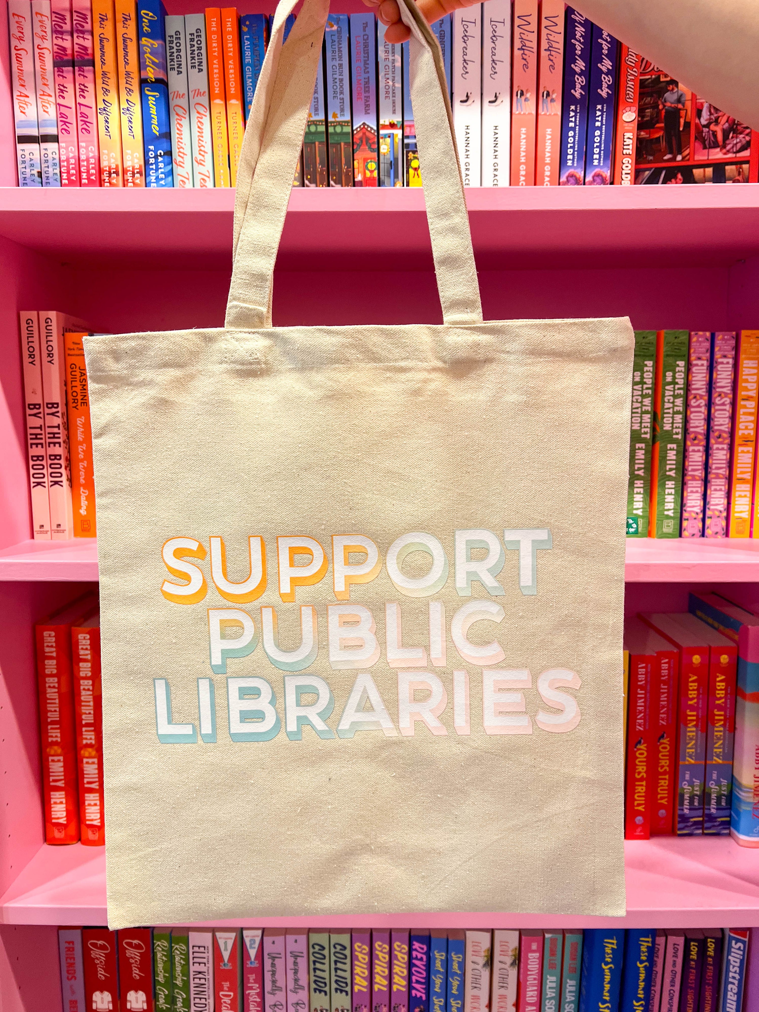 Support Public Libraries Tote Bag