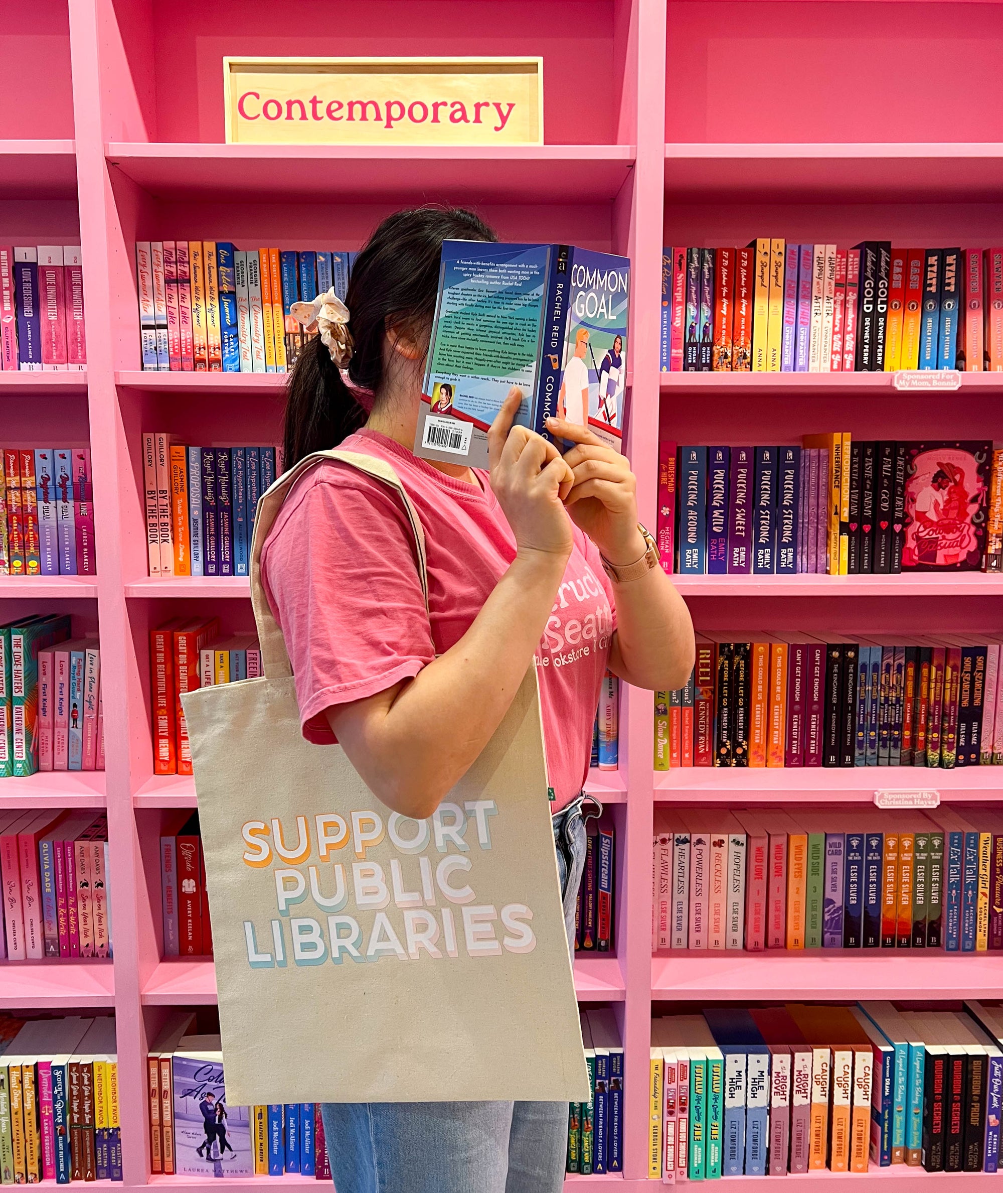 Support Public Libraries Tote Bag