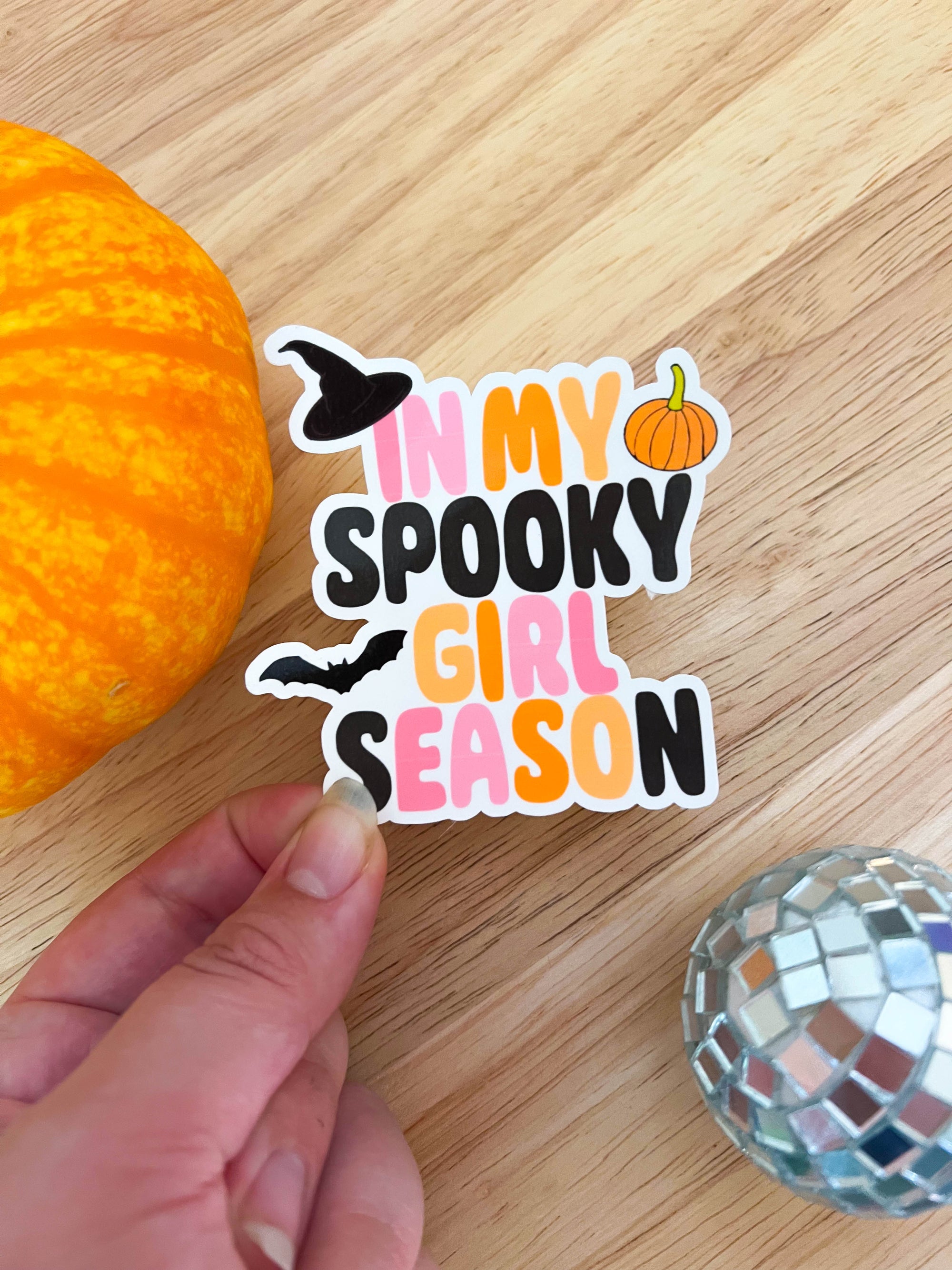 In my Spooky Girl Season Sticker