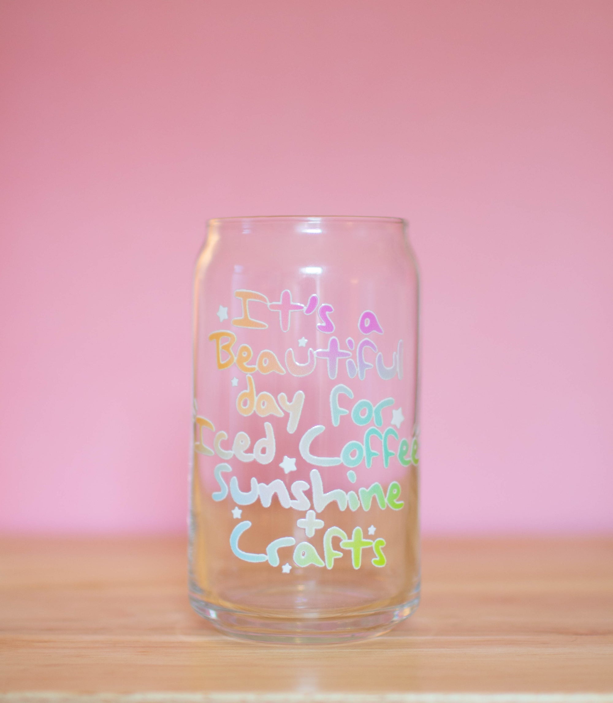 It’s a beautiful day for Iced Coffee Sunshine+Crafts 16oz Cup