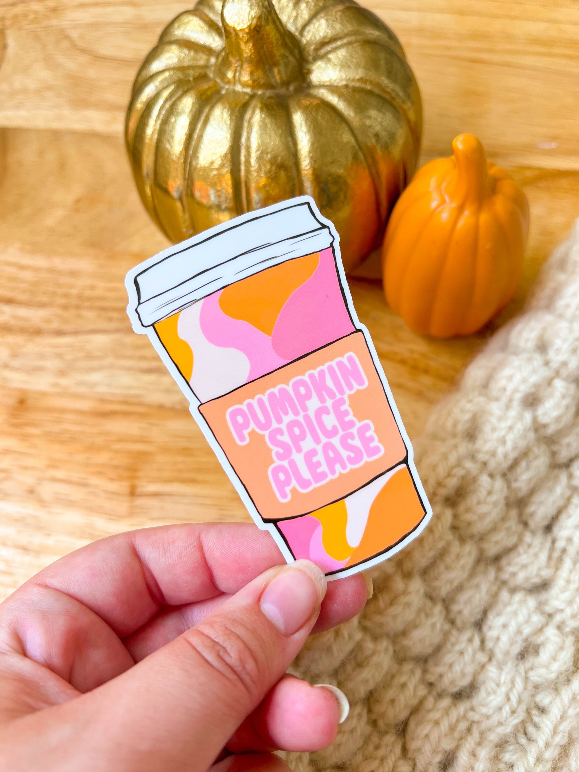 Cozy Girl Fall Stickers