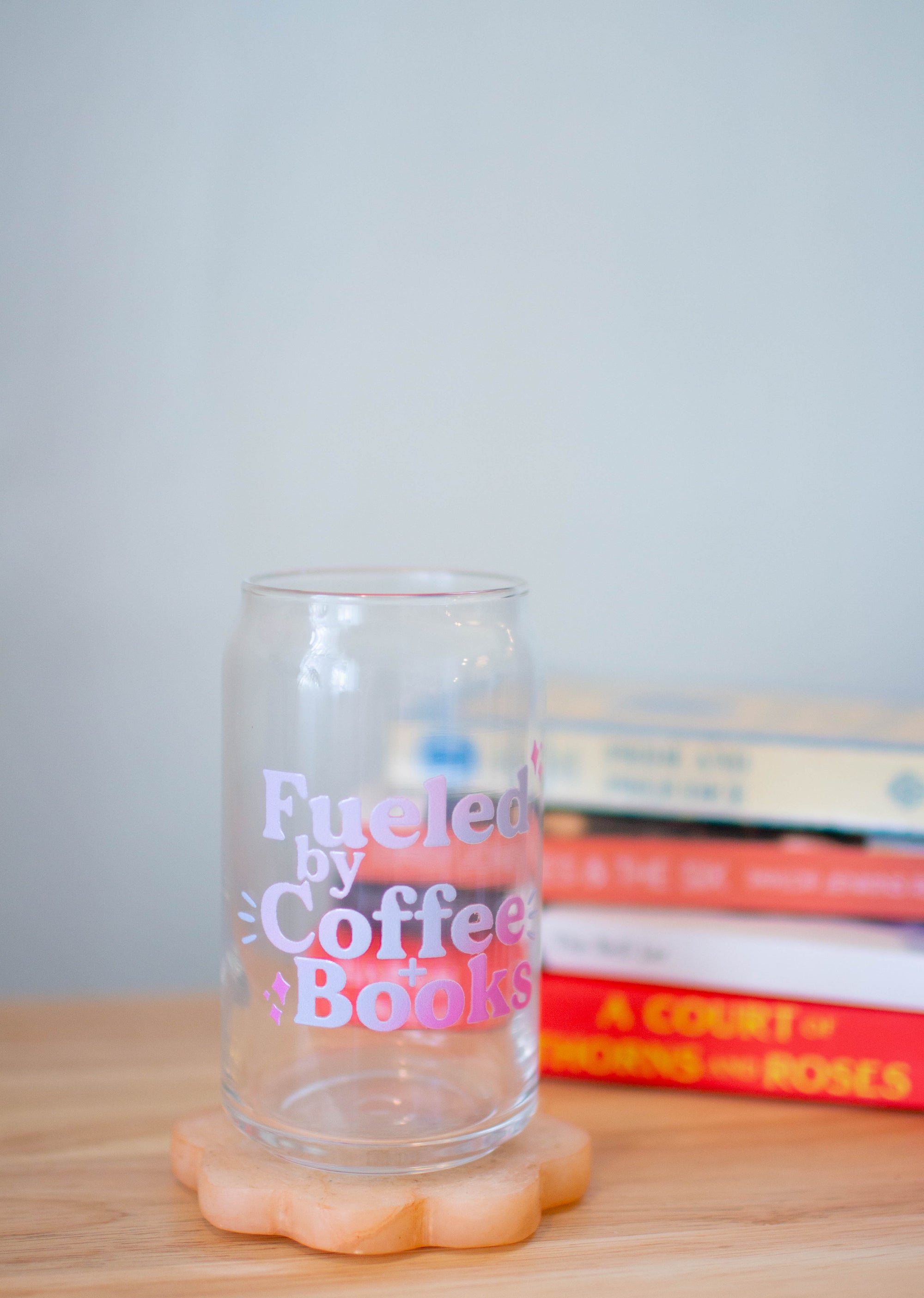 Fueled by Coffee+Books 16oz Cup